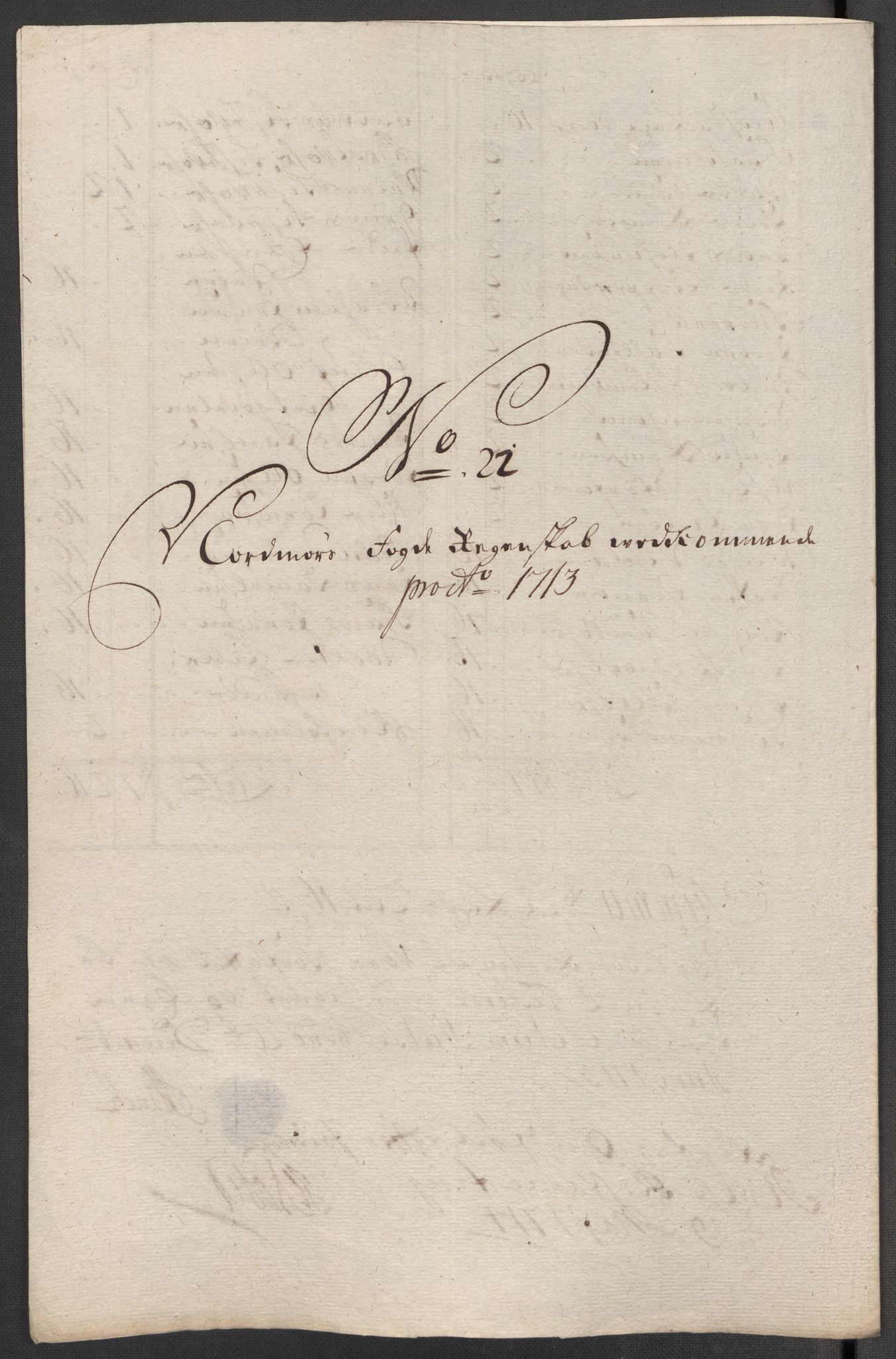 Rentekammeret inntil 1814, Reviderte regnskaper, Fogderegnskap, RA/EA-4092/R56/L3747: Fogderegnskap Nordmøre, 1713, p. 160