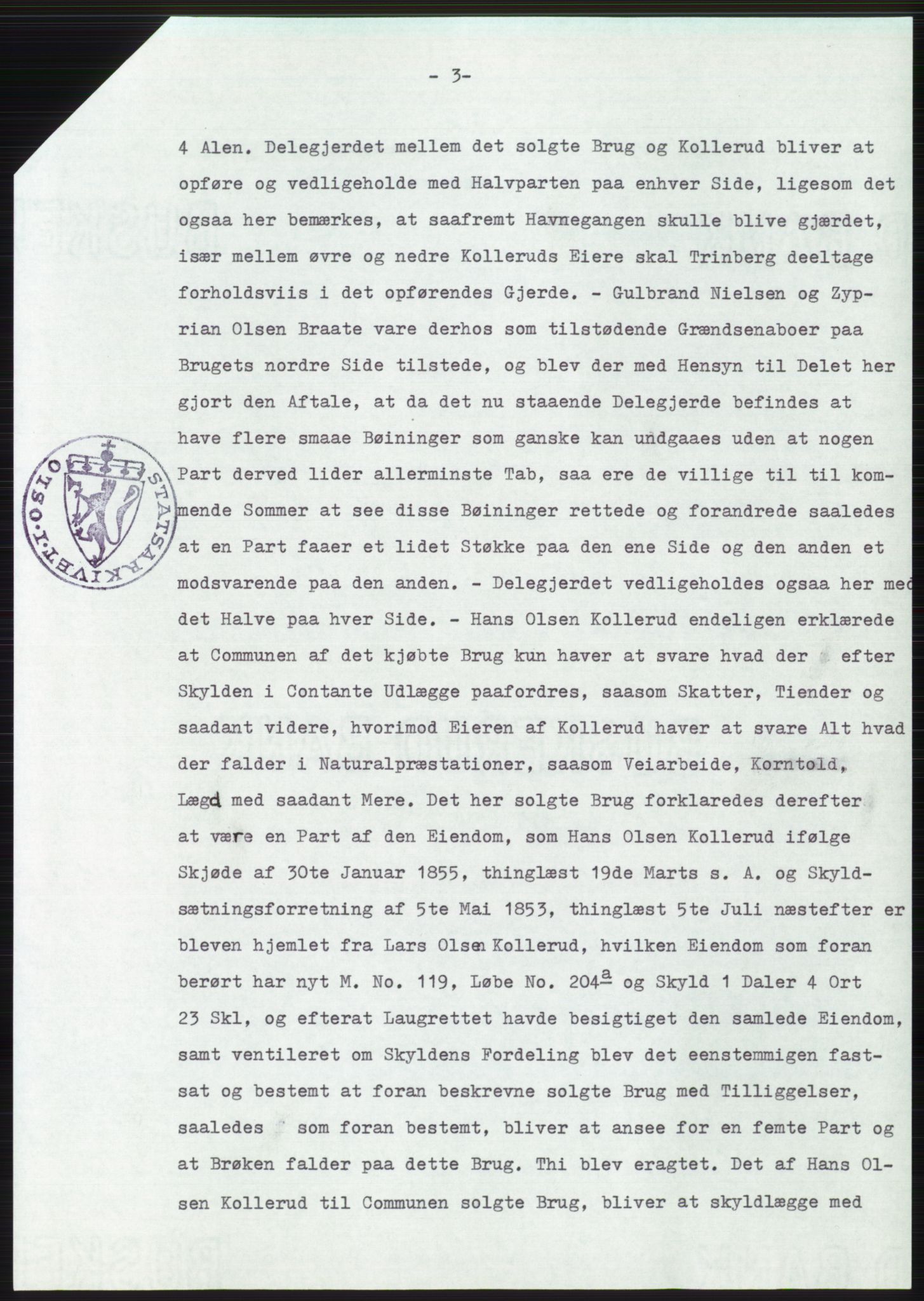 Statsarkivet i Oslo, AV/SAO-A-10621/Z/Zd/L0035: Avskrifter, j.nr 38-2684/1976, 1976, p. 154