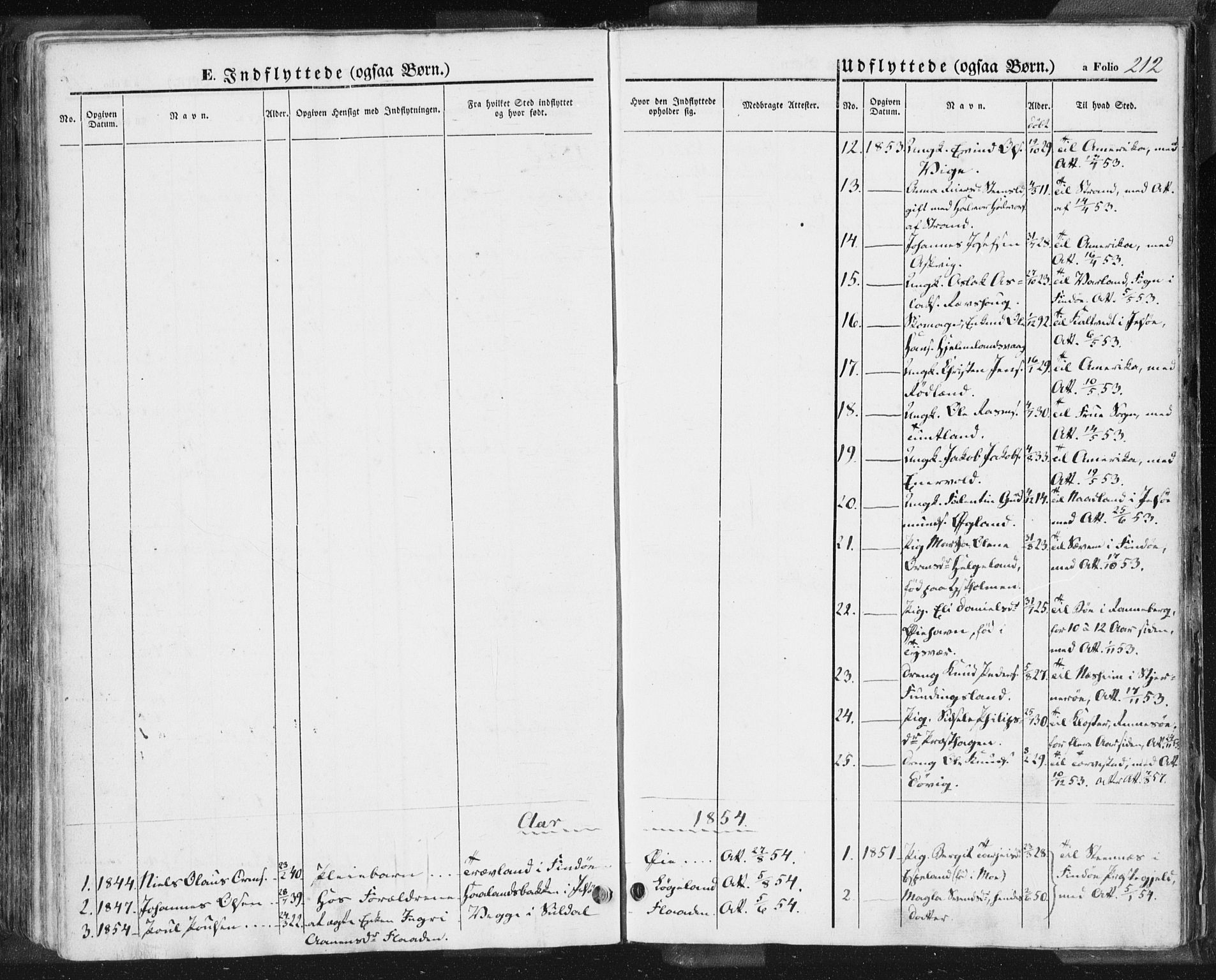 Hjelmeland sokneprestkontor, AV/SAST-A-101843/01/IV/L0009: Parish register (official) no. A 9, 1846-1860, p. 212