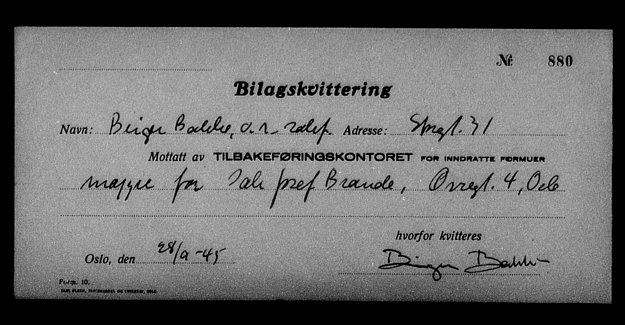 Justisdepartementet, Tilbakeføringskontoret for inndratte formuer, AV/RA-S-1564/H/Hc/Hcc/L0927: --, 1945-1947, p. 602