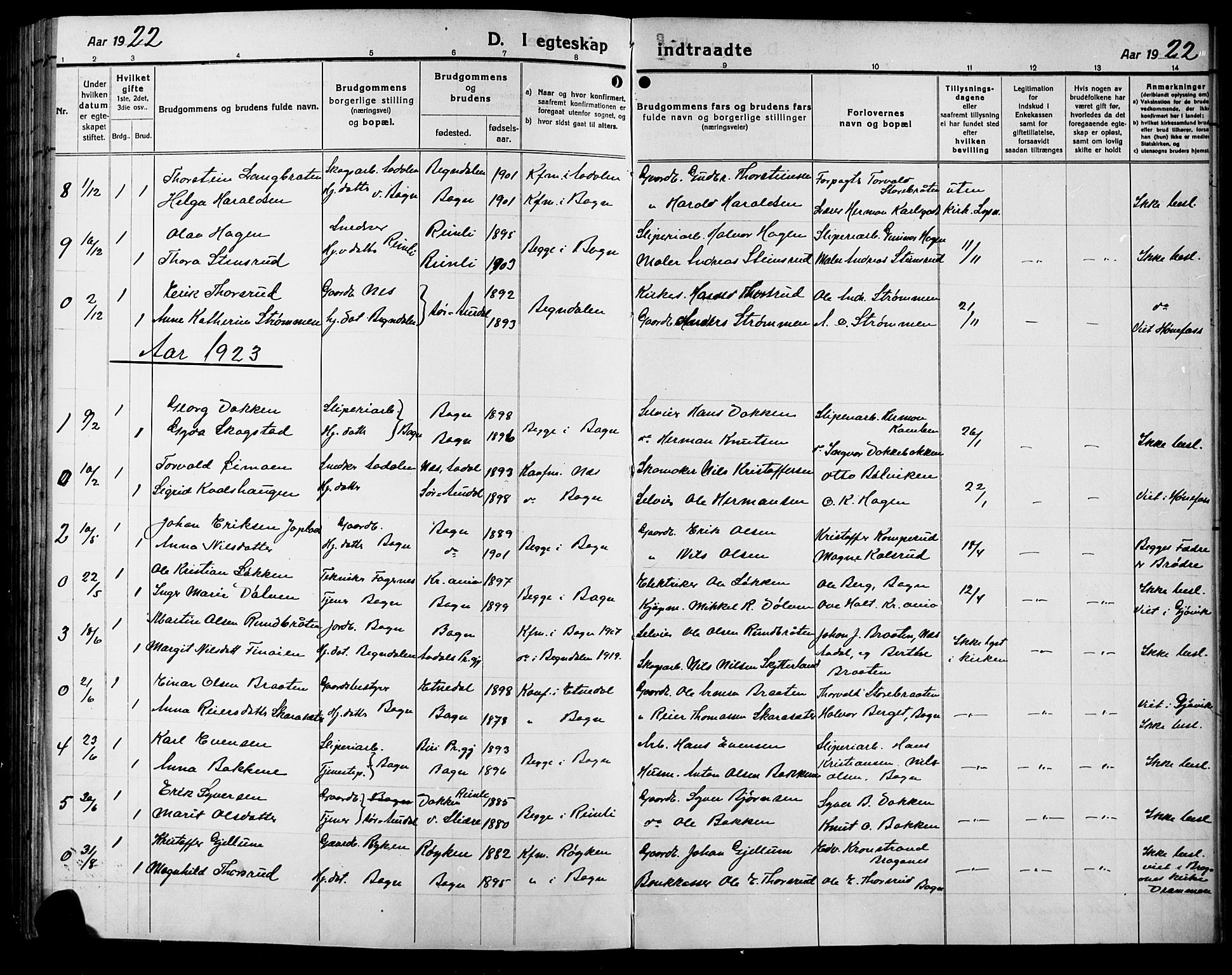 Sør-Aurdal prestekontor, SAH/PREST-128/H/Ha/Hab/L0009: Parish register (copy) no. 9, 1894-1924