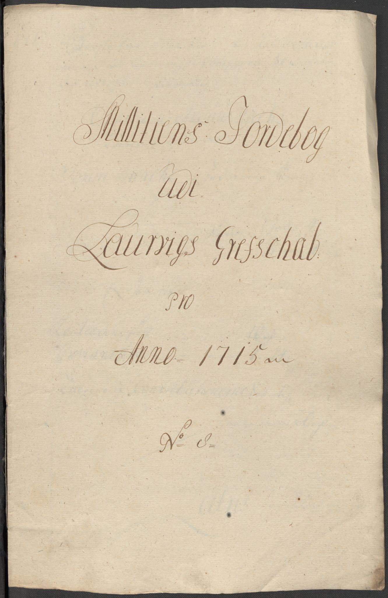 Rentekammeret inntil 1814, Reviderte regnskaper, Fogderegnskap, RA/EA-4092/R33/L1986: Fogderegnskap Larvik grevskap, 1714-1715, p. 513