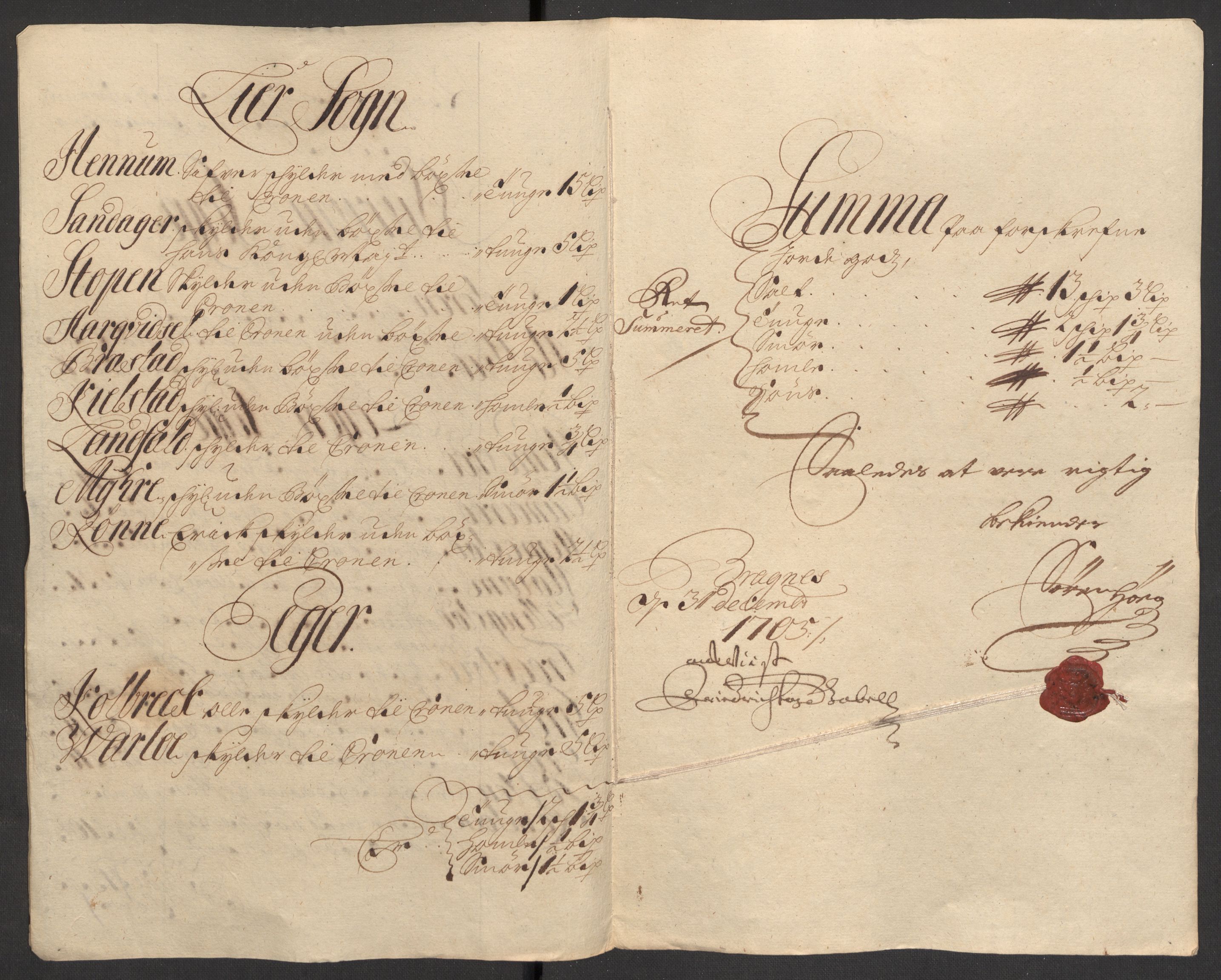 Rentekammeret inntil 1814, Reviderte regnskaper, Fogderegnskap, AV/RA-EA-4092/R30/L1700: Fogderegnskap Hurum, Røyken, Eiker og Lier, 1704-1705, p. 262