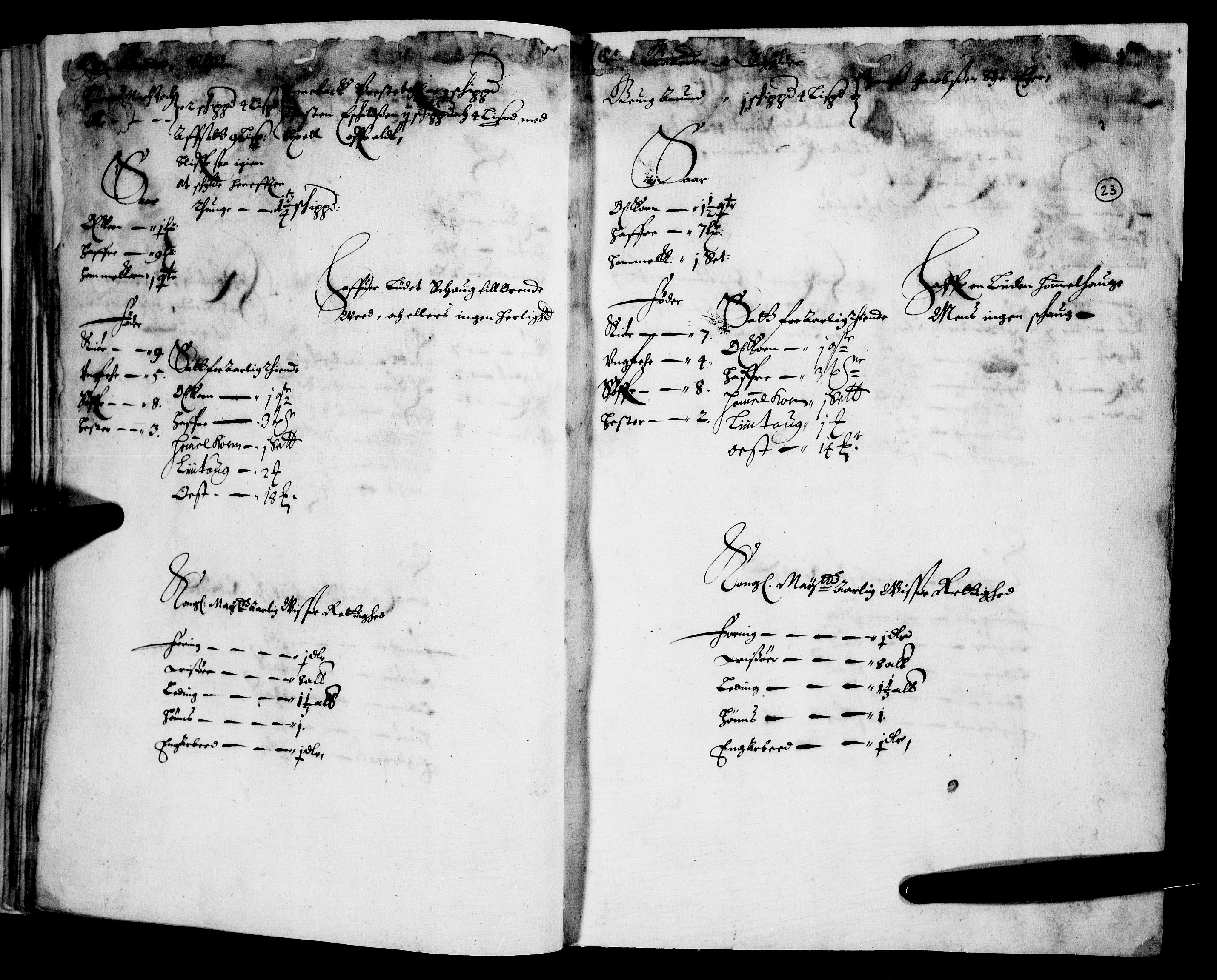 Rentekammeret inntil 1814, Realistisk ordnet avdeling, AV/RA-EA-4070/N/Nb/Nba/L0007: Nedre Romerike fogderi, 1. del, 1666, p. 22b-23a