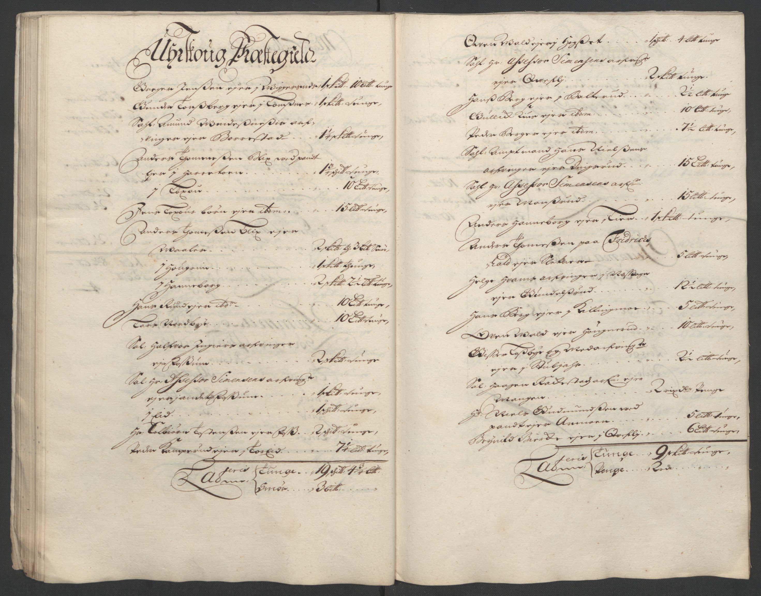 Rentekammeret inntil 1814, Reviderte regnskaper, Fogderegnskap, AV/RA-EA-4092/R11/L0589: Fogderegnskap Nedre Romerike, 1705, p. 129