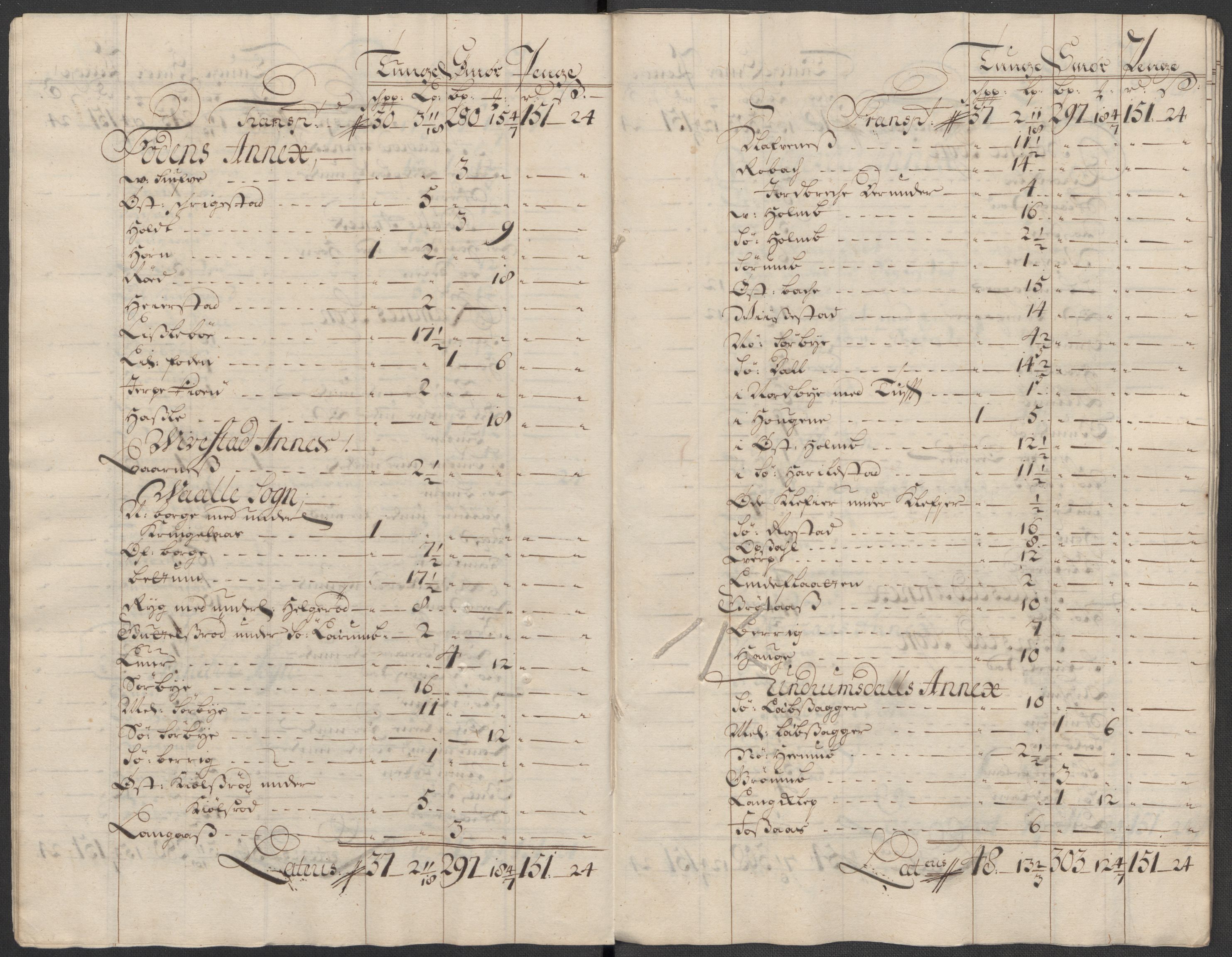 Rentekammeret inntil 1814, Reviderte regnskaper, Fogderegnskap, AV/RA-EA-4092/R32/L1879: Fogderegnskap Jarlsberg grevskap, 1714-1715, p. 175