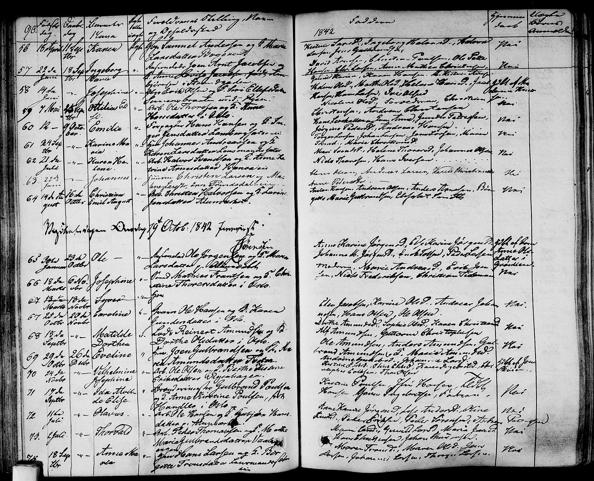 Gamlebyen prestekontor Kirkebøker, AV/SAO-A-10884/F/Fa/L0003: Parish register (official) no. 3, 1829-1849, p. 90