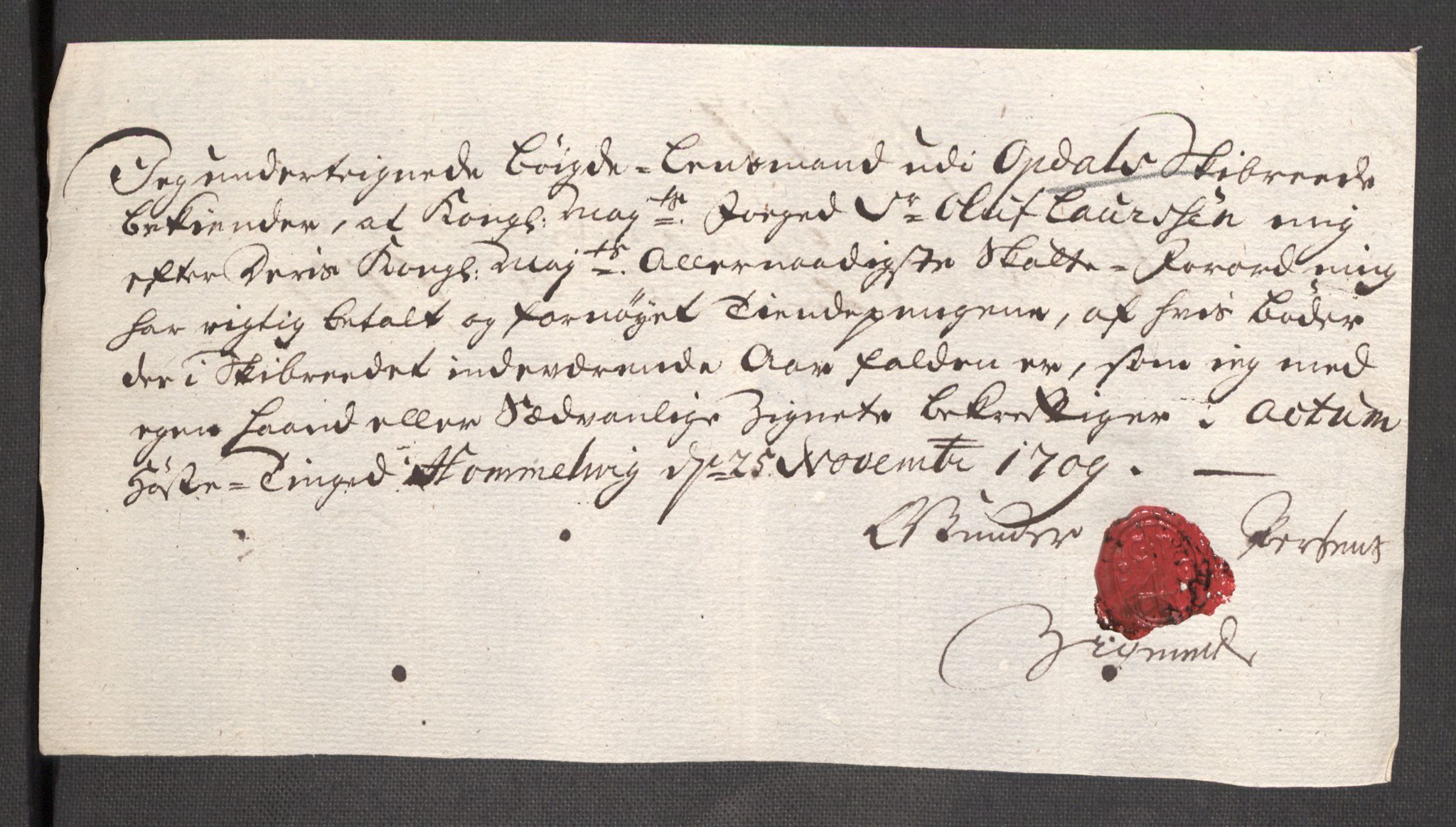 Rentekammeret inntil 1814, Reviderte regnskaper, Fogderegnskap, AV/RA-EA-4092/R48/L2986: Fogderegnskap Sunnhordland og Hardanger, 1709-1710, p. 313