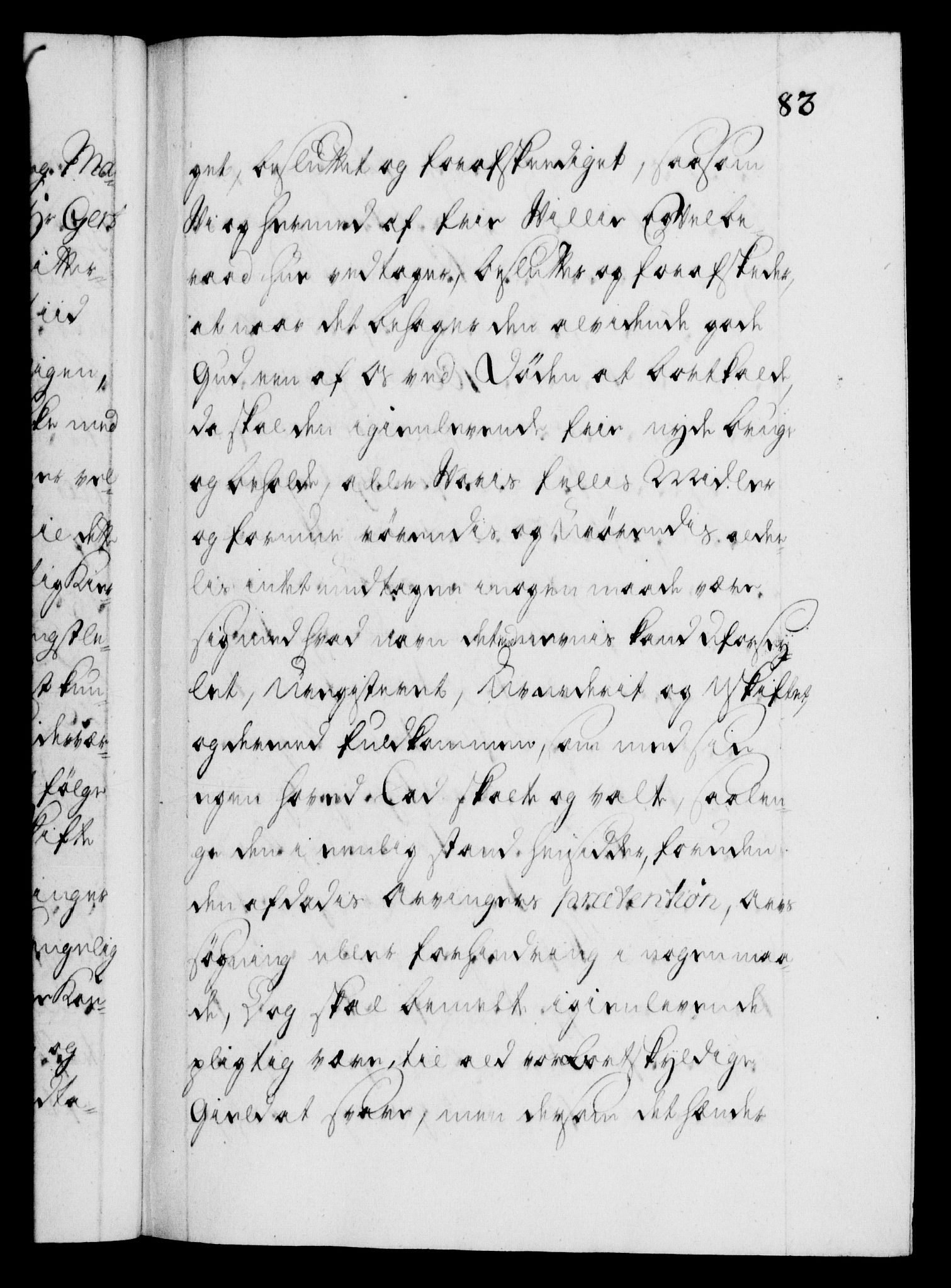 Danske Kanselli 1572-1799, AV/RA-EA-3023/F/Fc/Fca/Fcaa/L0027: Norske registre, 1730-1732, p. 83a