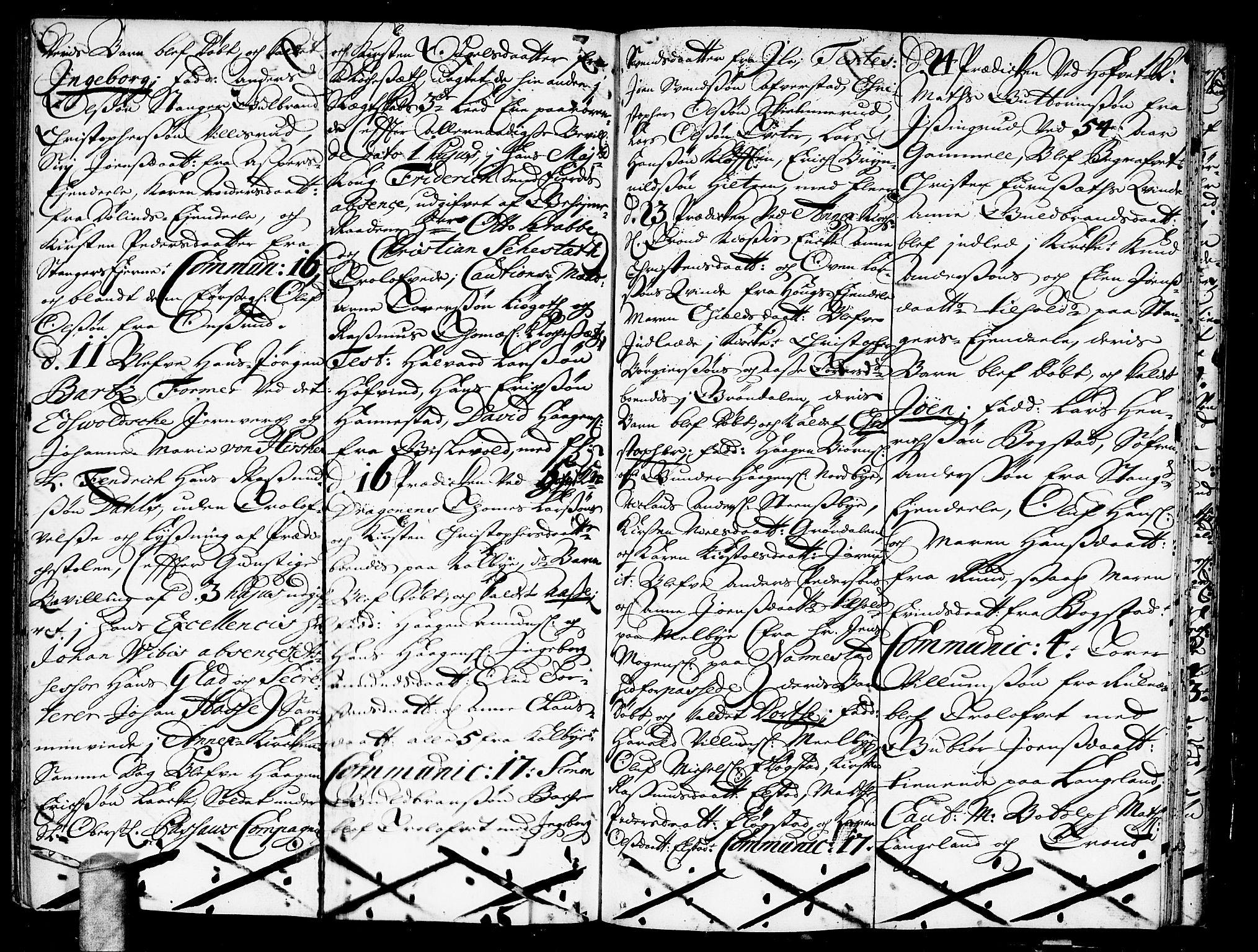 Ullensaker prestekontor Kirkebøker, AV/SAO-A-10236a/F/Fa/L0002: Parish register (official) no. I 2, 1702-1710