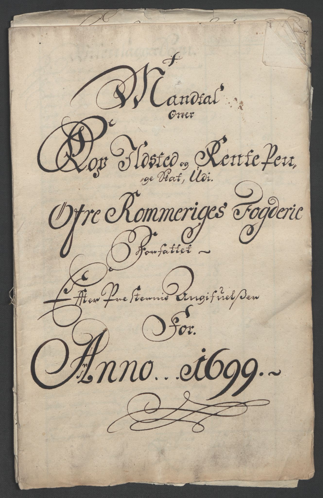 Rentekammeret inntil 1814, Reviderte regnskaper, Fogderegnskap, AV/RA-EA-4092/R12/L0712: Fogderegnskap Øvre Romerike, 1700, p. 353