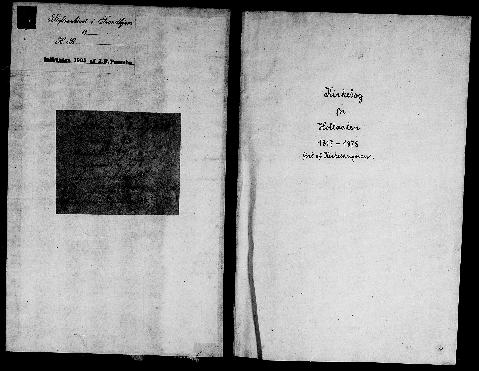 Ministerialprotokoller, klokkerbøker og fødselsregistre - Sør-Trøndelag, SAT/A-1456/685/L0976: Parish register (copy) no. 685C01, 1817-1878