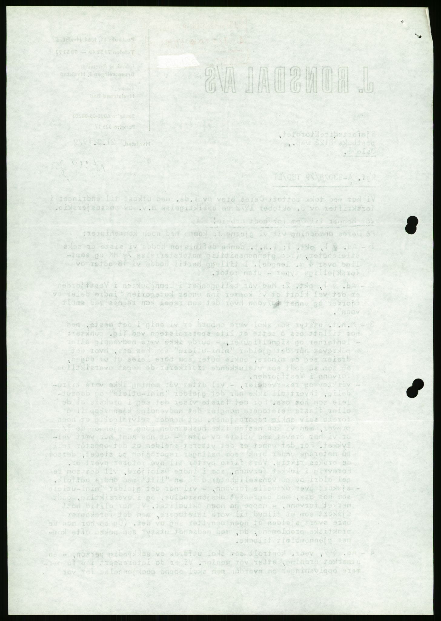 Sjøfartsdirektoratet med forløpere, generelt arkiv, AV/RA-S-1407/D/Du/Duc/L0642/0001: Skipskontrollen - Forskrifter / Forskrift om utleiebåter (2 mapper), 1978-1987, p. 384
