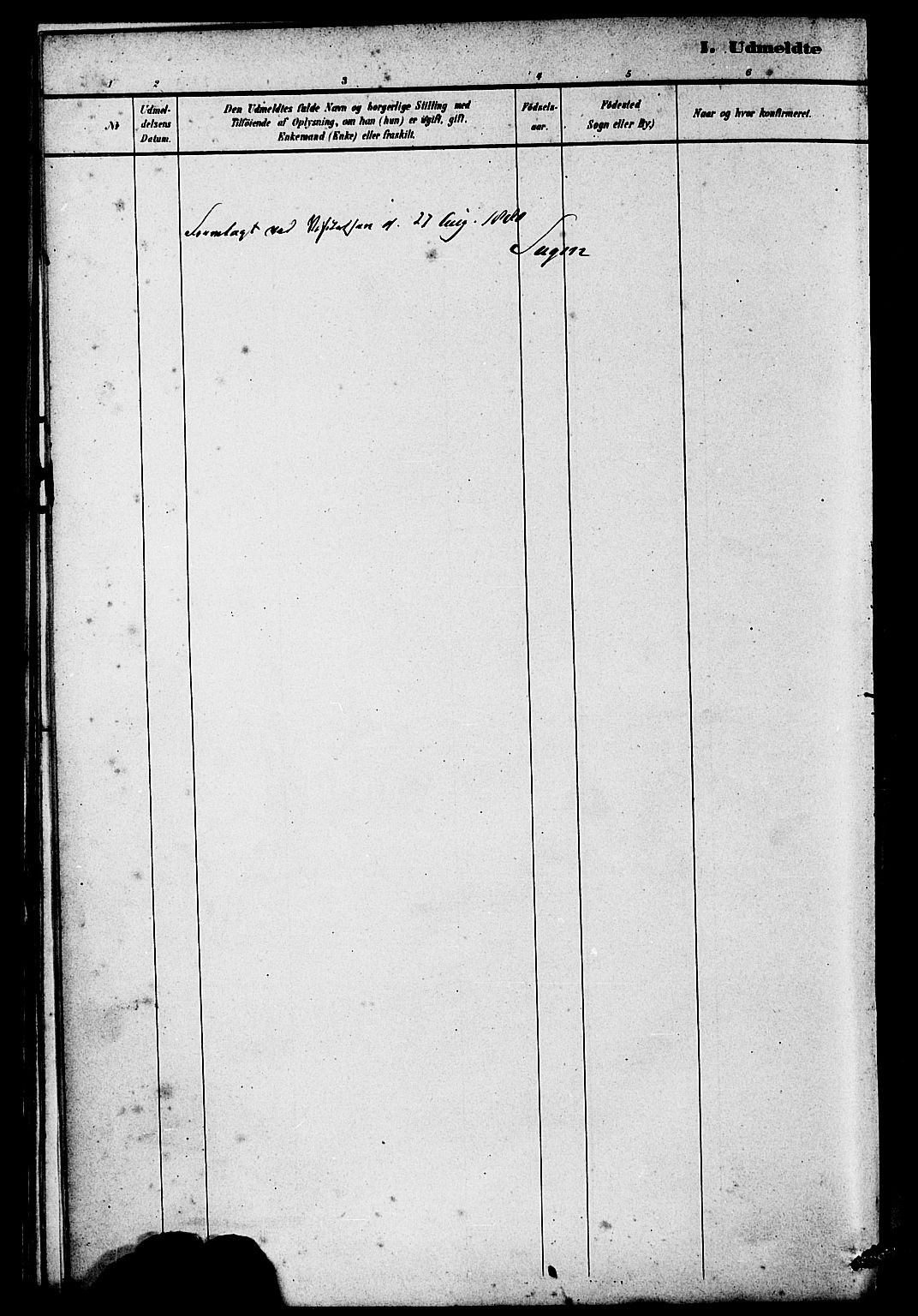 Finnøy sokneprestkontor, SAST/A-101825/H/Ha/Haa/L0009: Parish register (official) no. A 9, 1879-1888, p. 33