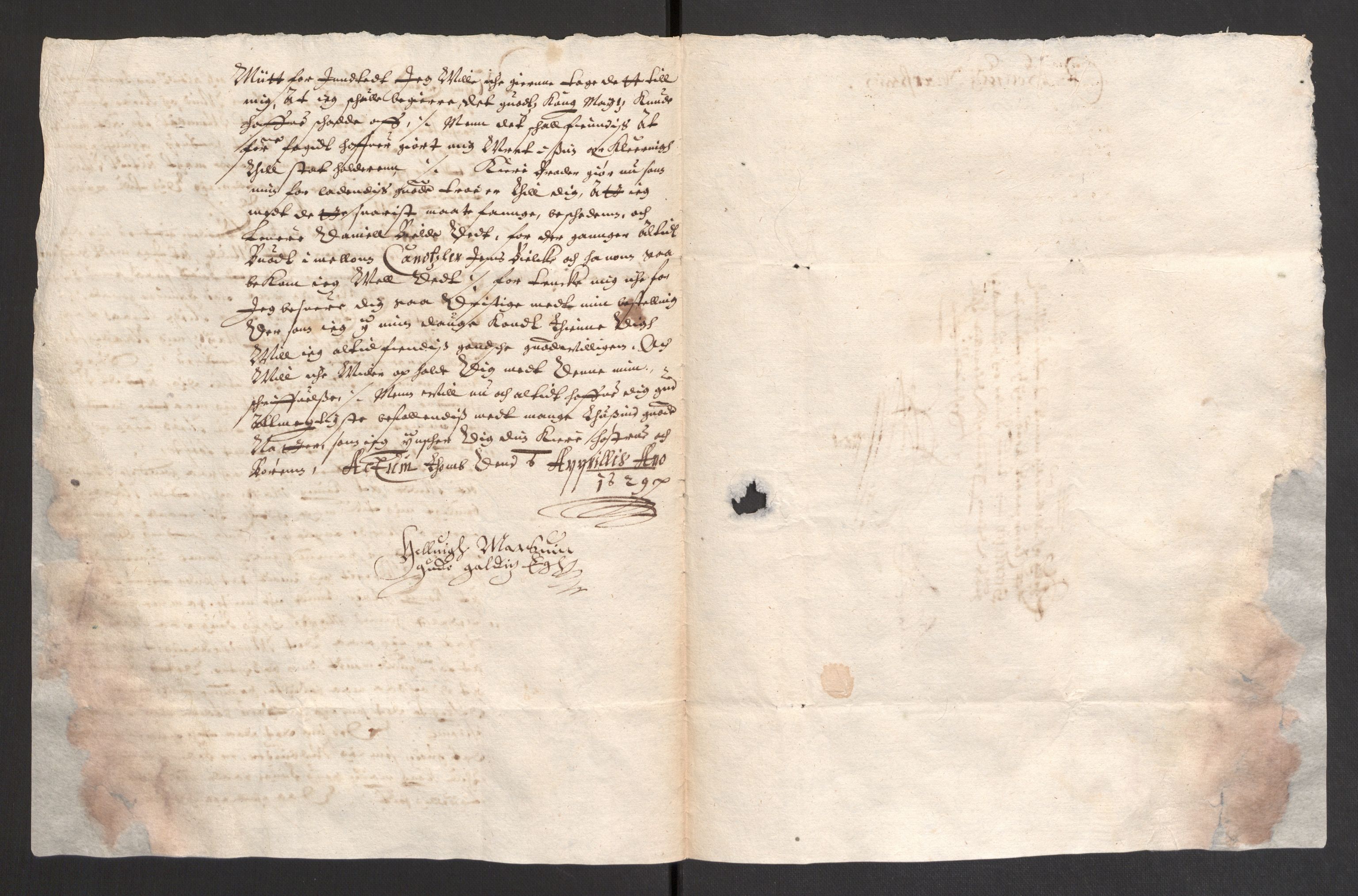 Danske Kanselli 1572-1799, AV/RA-EA-3023/F/Fc/Fcc/Fcca/L0005: Norske innlegg 1572-1799, 1628-1630, p. 39