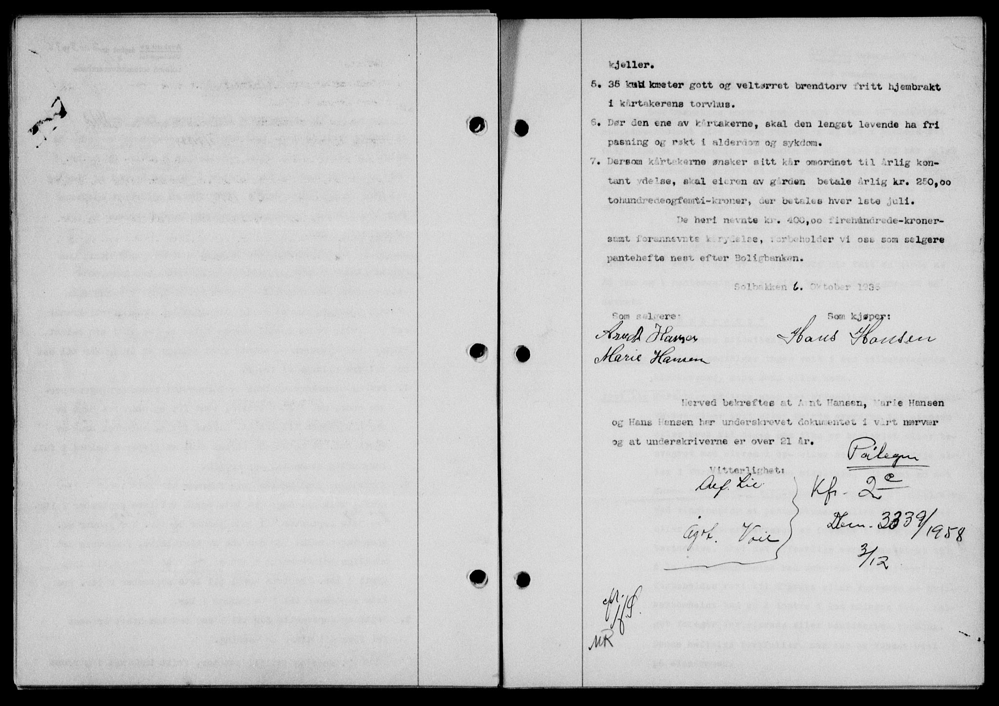 Lofoten sorenskriveri, SAT/A-0017/1/2/2C/L0001a: Mortgage book no. 1a, 1936-1937, Diary no: : 2003/1936