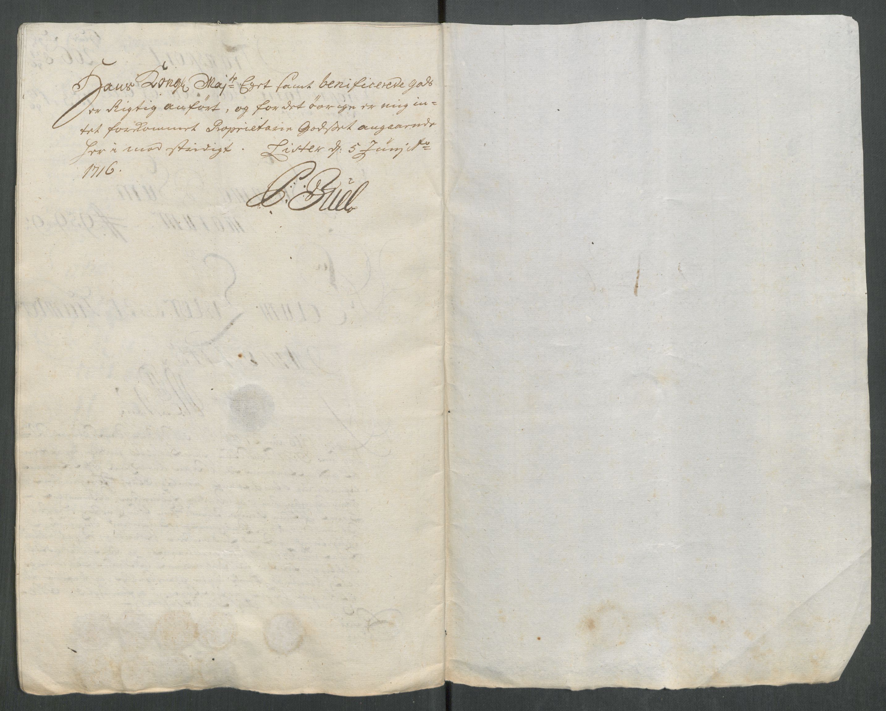 Rentekammeret inntil 1814, Reviderte regnskaper, Fogderegnskap, AV/RA-EA-4092/R43/L2559: Fogderegnskap Lista og Mandal, 1715, p. 283