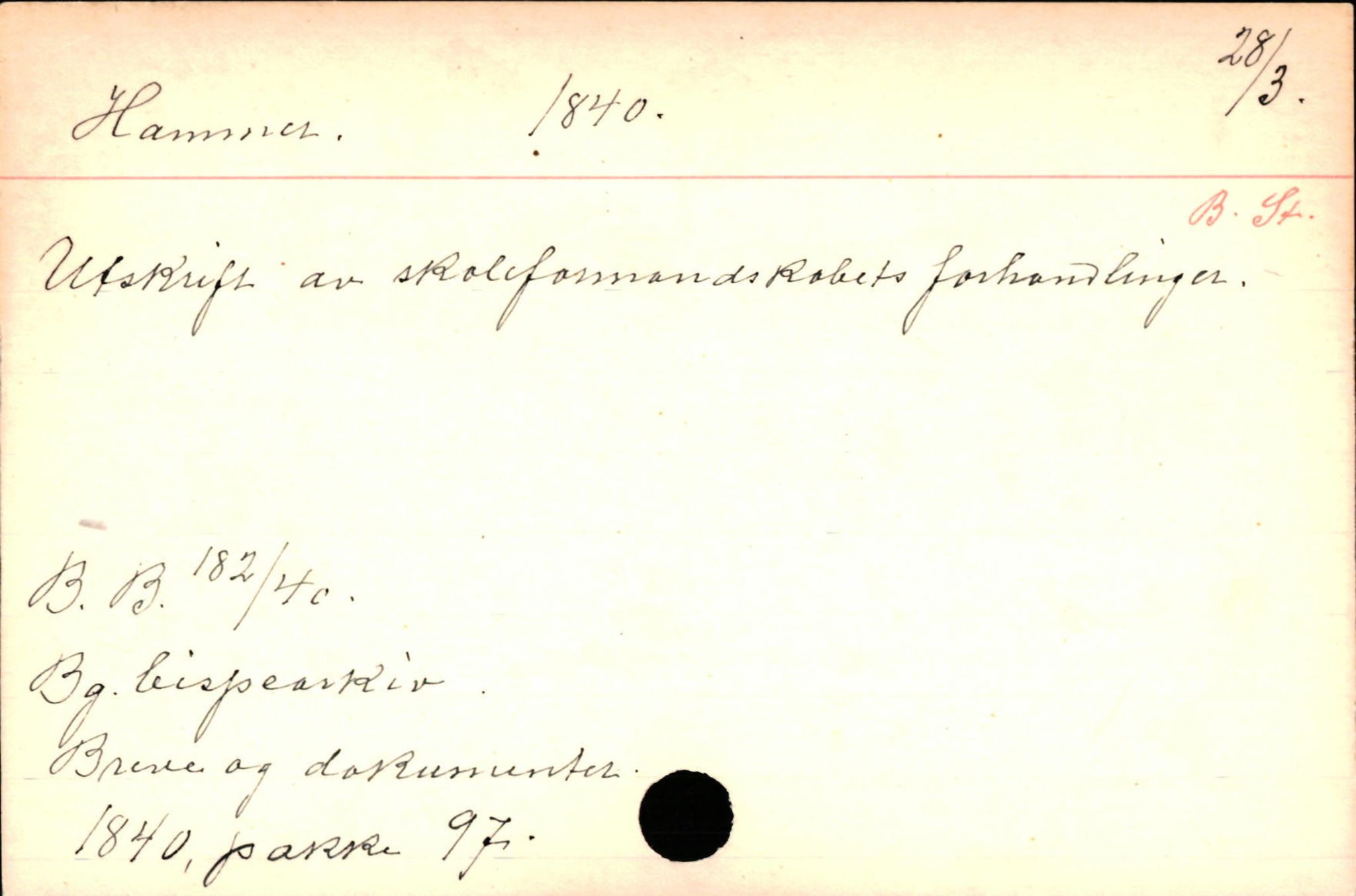 Haugen, Johannes - lærer, AV/SAB-SAB/PA-0036/01/L0001: Om klokkere og lærere, 1521-1904, p. 4831