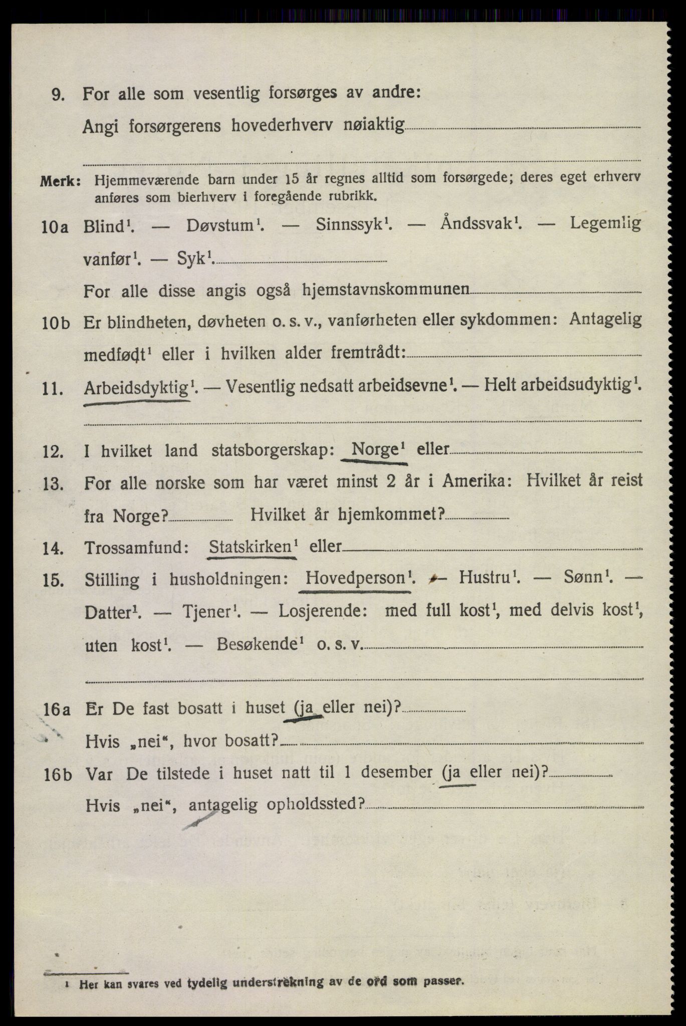 SAKO, 1920 census for Sandeherred, 1920, p. 21117