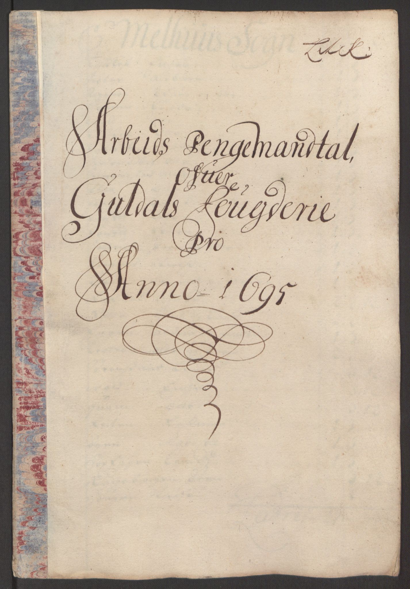 Rentekammeret inntil 1814, Reviderte regnskaper, Fogderegnskap, RA/EA-4092/R60/L3945: Fogderegnskap Orkdal og Gauldal, 1695, p. 376