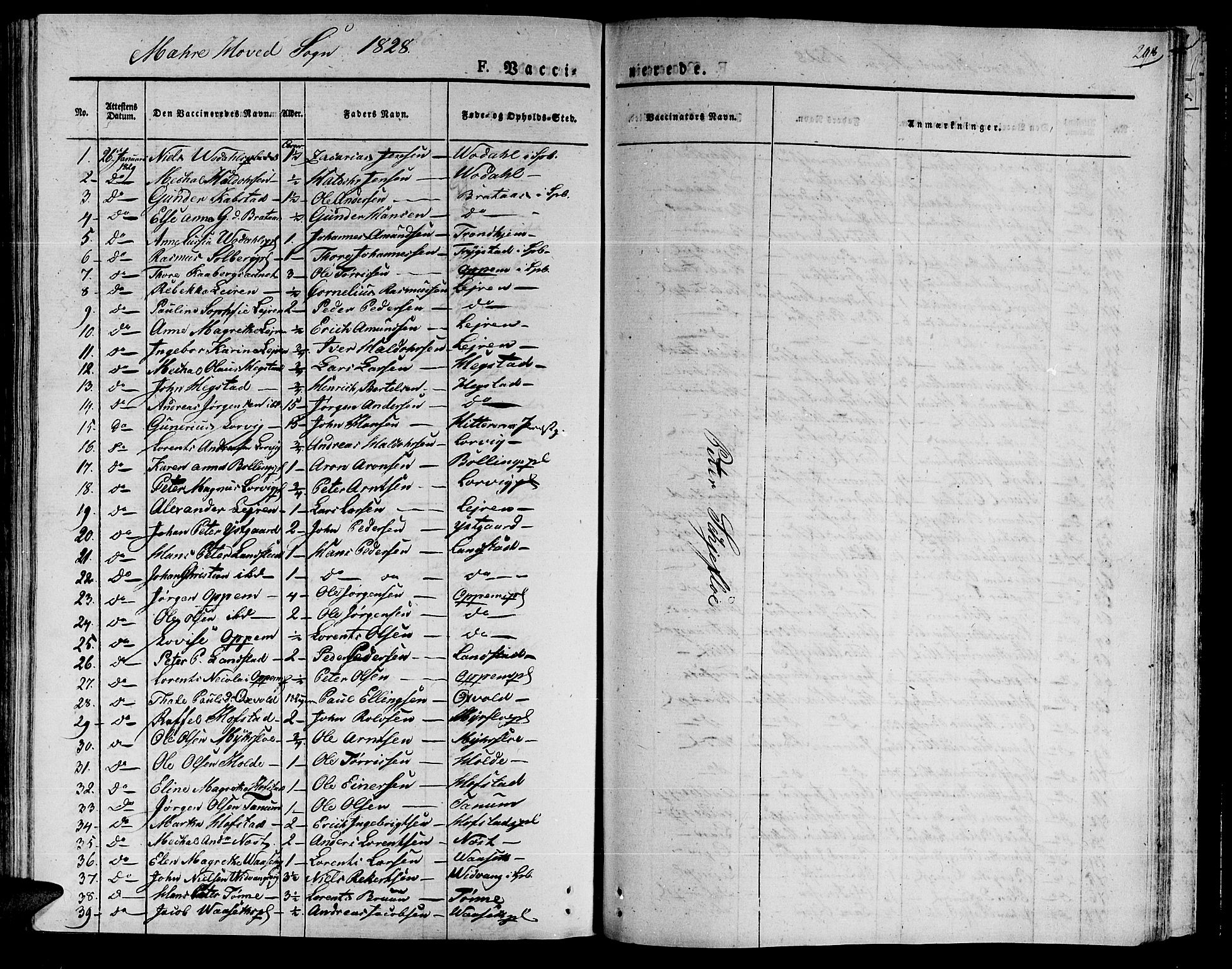 Ministerialprotokoller, klokkerbøker og fødselsregistre - Nord-Trøndelag, AV/SAT-A-1458/735/L0336: Parish register (official) no. 735A05 /1, 1825-1835, p. 298