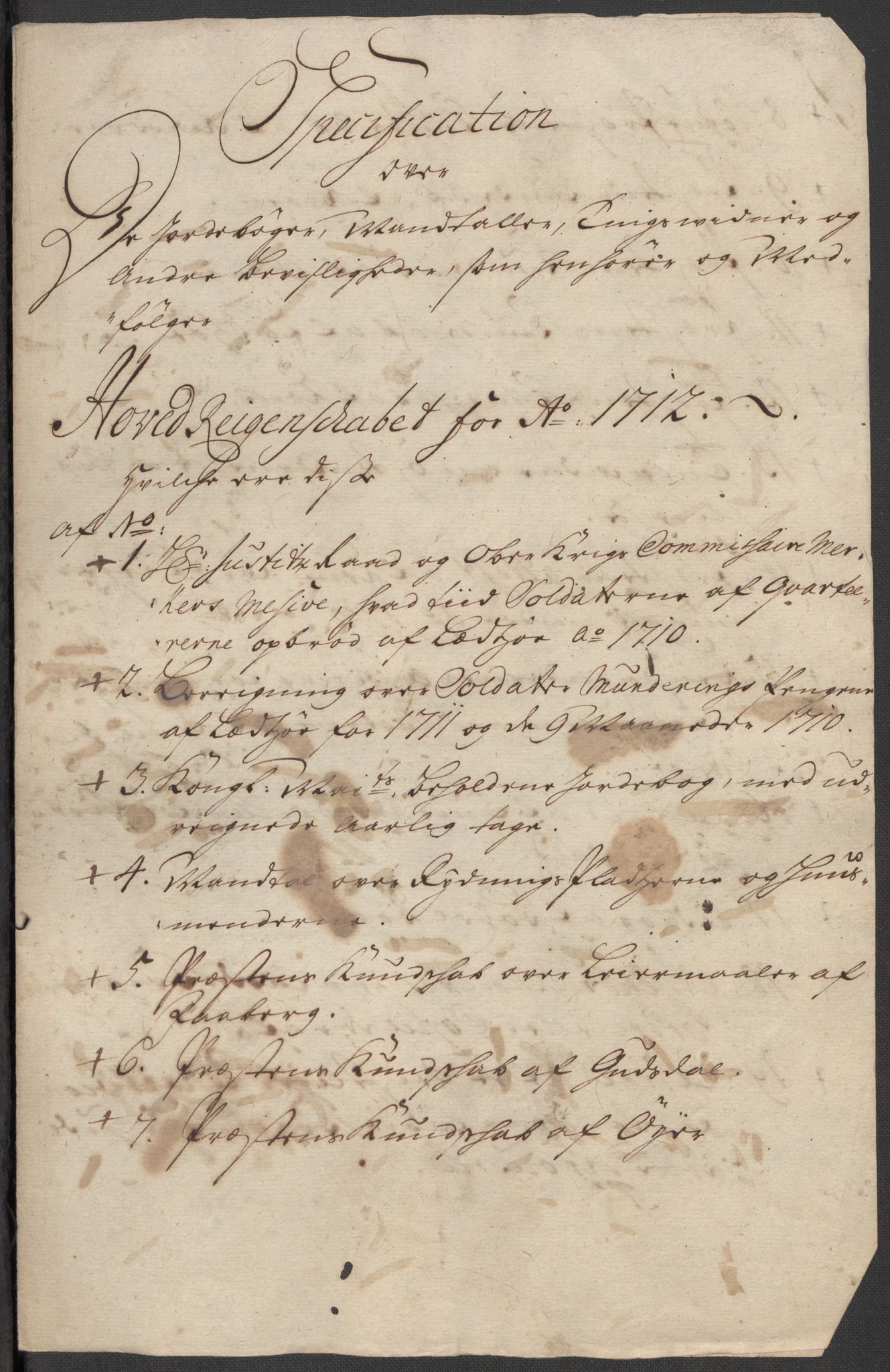 Rentekammeret inntil 1814, Reviderte regnskaper, Fogderegnskap, RA/EA-4092/R17/L1181: Fogderegnskap Gudbrandsdal, 1712, p. 29