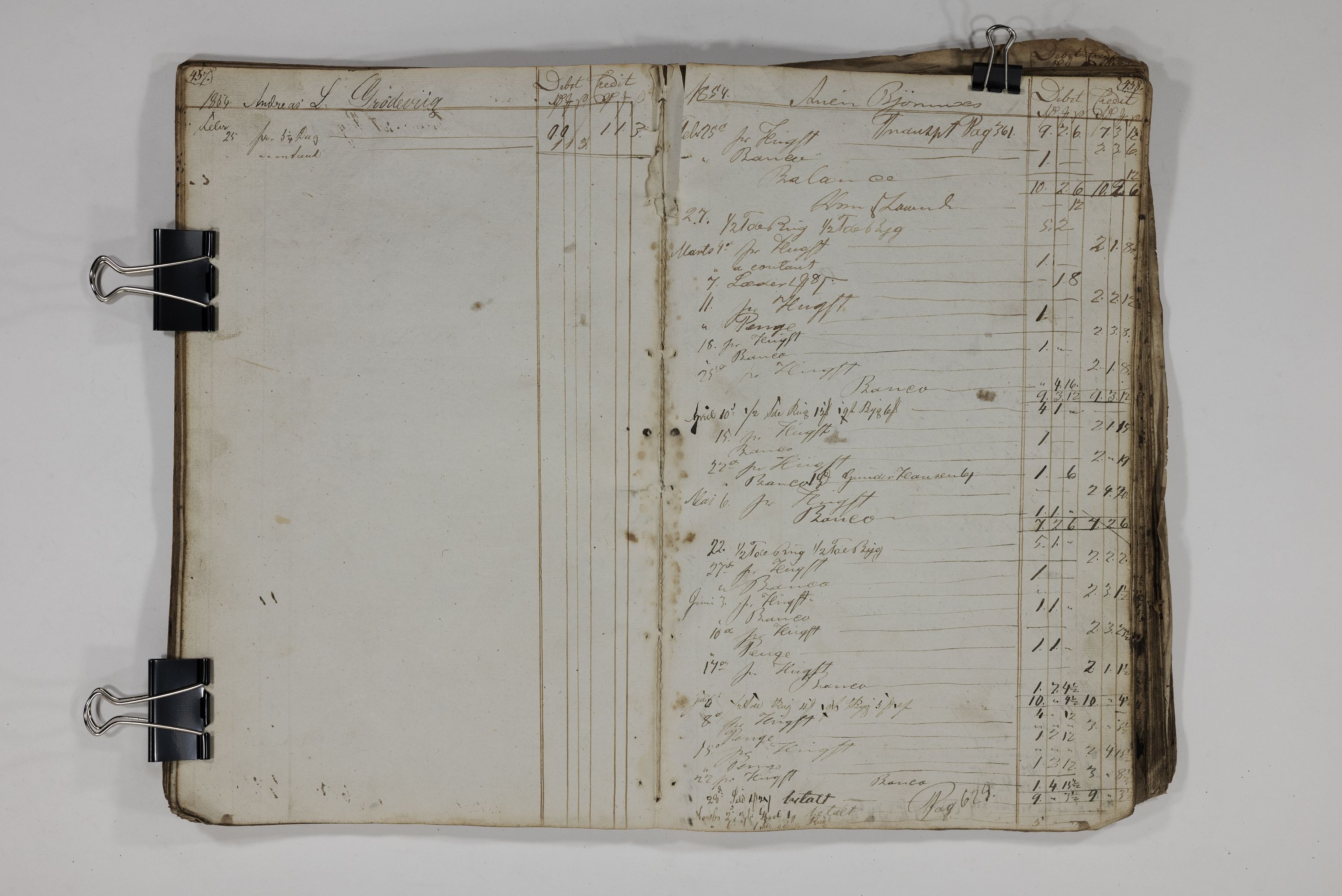 Blehr/ Kjellestad, TEMU/TGM-A-1212/R/Rl/L0012: Klad, 1853-1854, p. 43