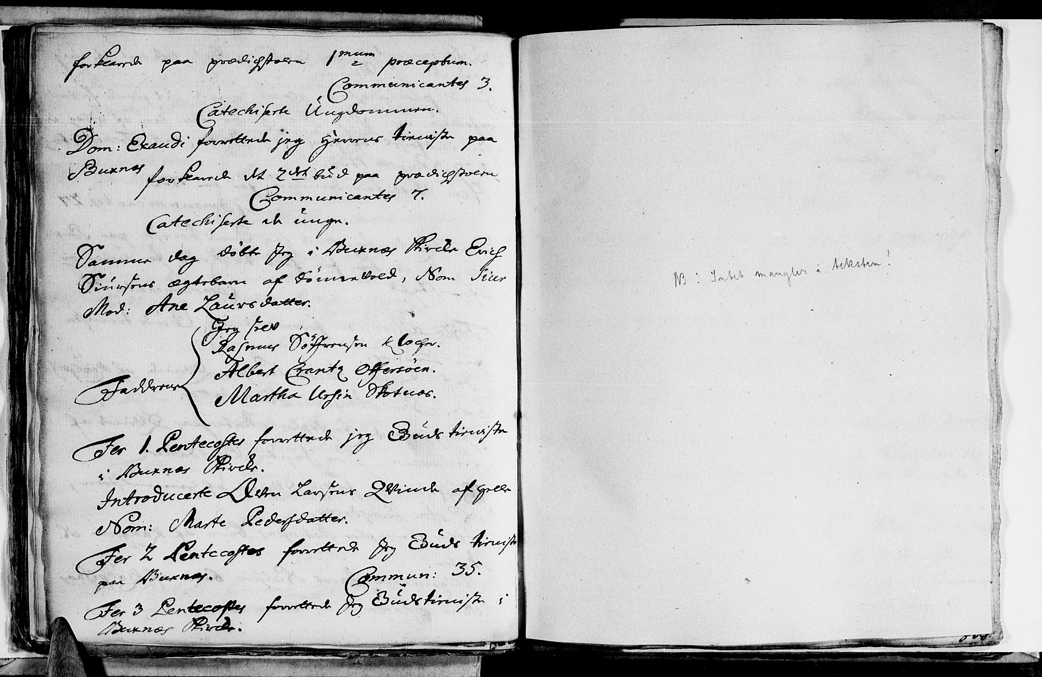 Ministerialprotokoller, klokkerbøker og fødselsregistre - Nordland, AV/SAT-A-1459/881/L1148: Parish register (official) no. 881A01, 1732-1744