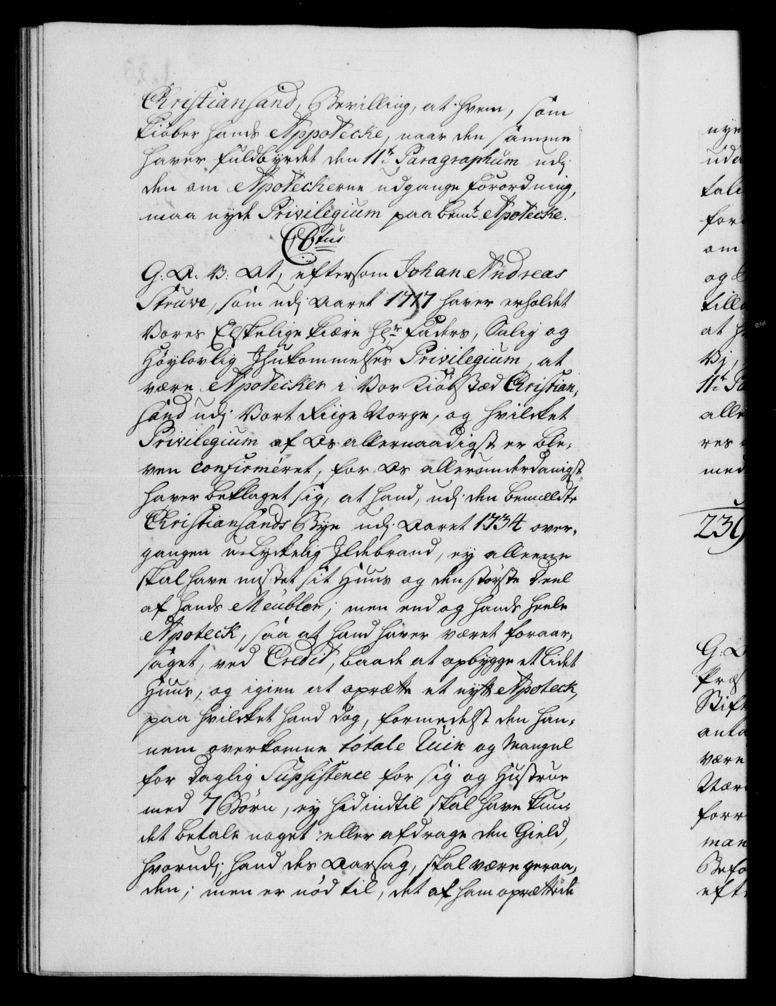 Danske Kanselli 1572-1799, AV/RA-EA-3023/F/Fc/Fca/Fcaa/L0031: Norske registre, 1739-1740, p. 155b