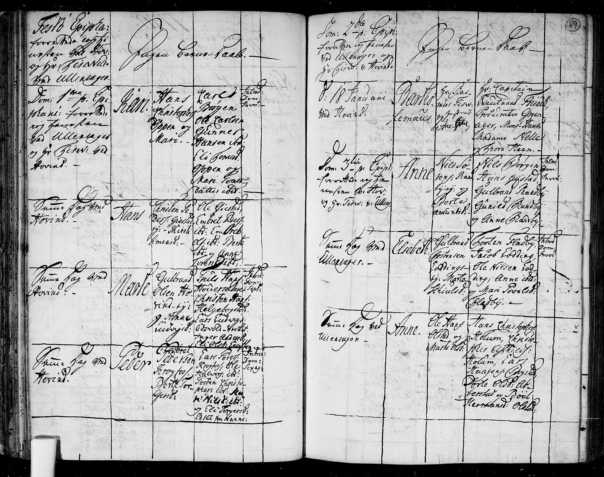 Ullensaker prestekontor Kirkebøker, AV/SAO-A-10236a/F/Fa/L0006: Parish register (official) no. I 6, 1762-1785, p. 89