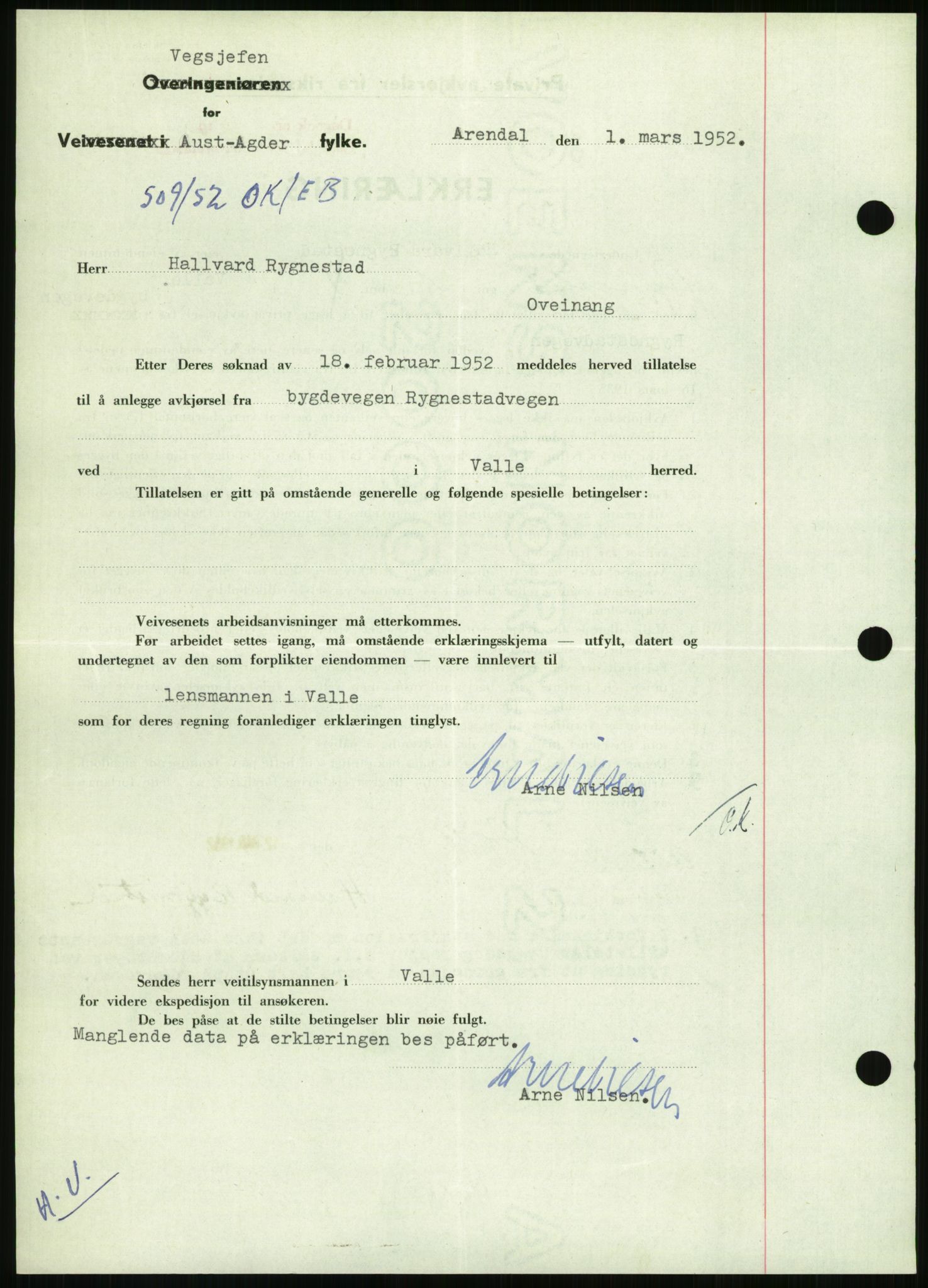 Setesdal sorenskriveri, SAK/1221-0011/G/Gb/L0050: Mortgage book no. B 38, 1949-1952, Diary no: : 81/1952