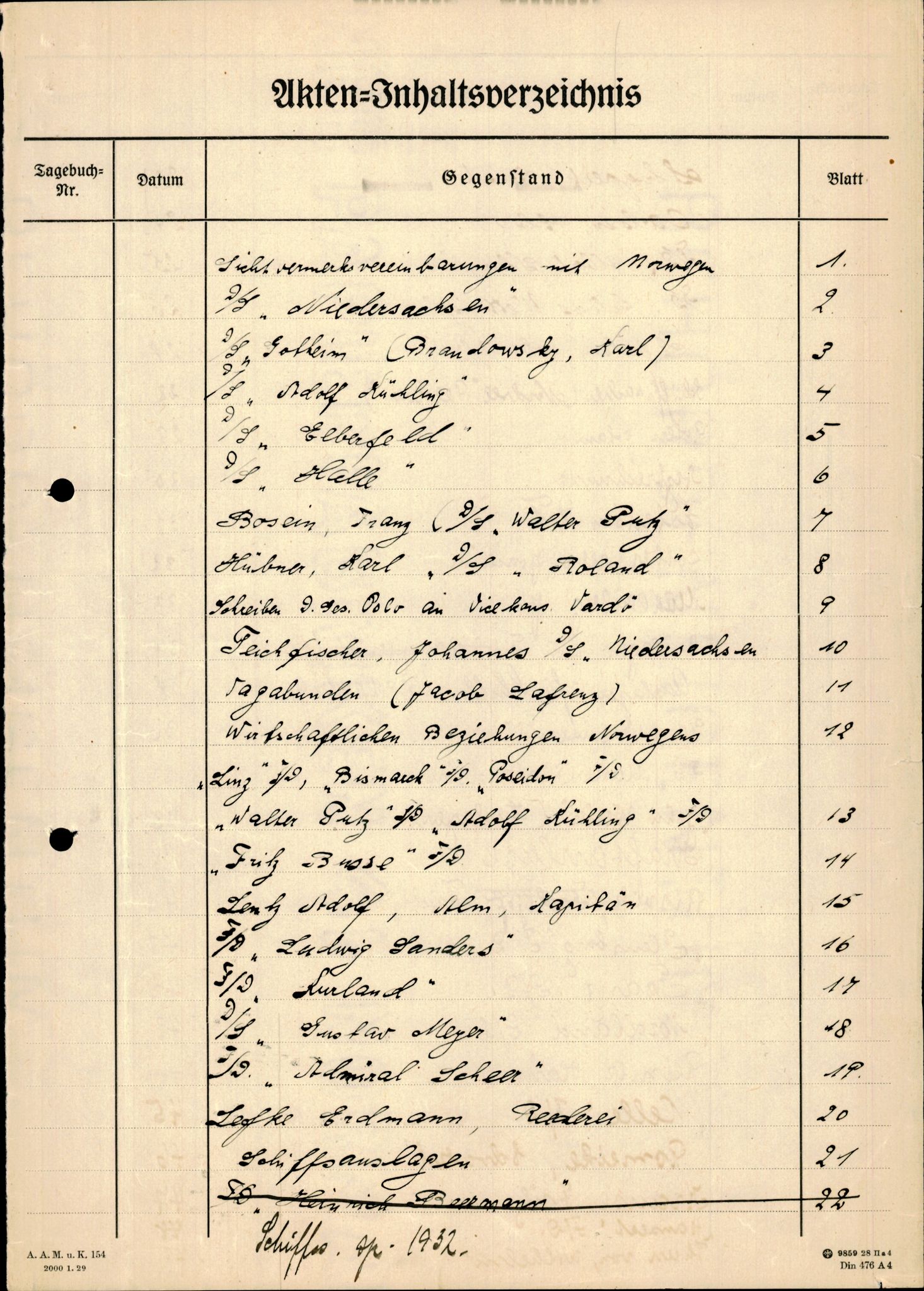 Forsvarets Overkommando. 2 kontor. Arkiv 11.4. Spredte tyske arkivsaker, AV/RA-RAFA-7031/D/Dar/Darc/L0026: FO.II. Tyske konsulater, 1928-1940, p. 3