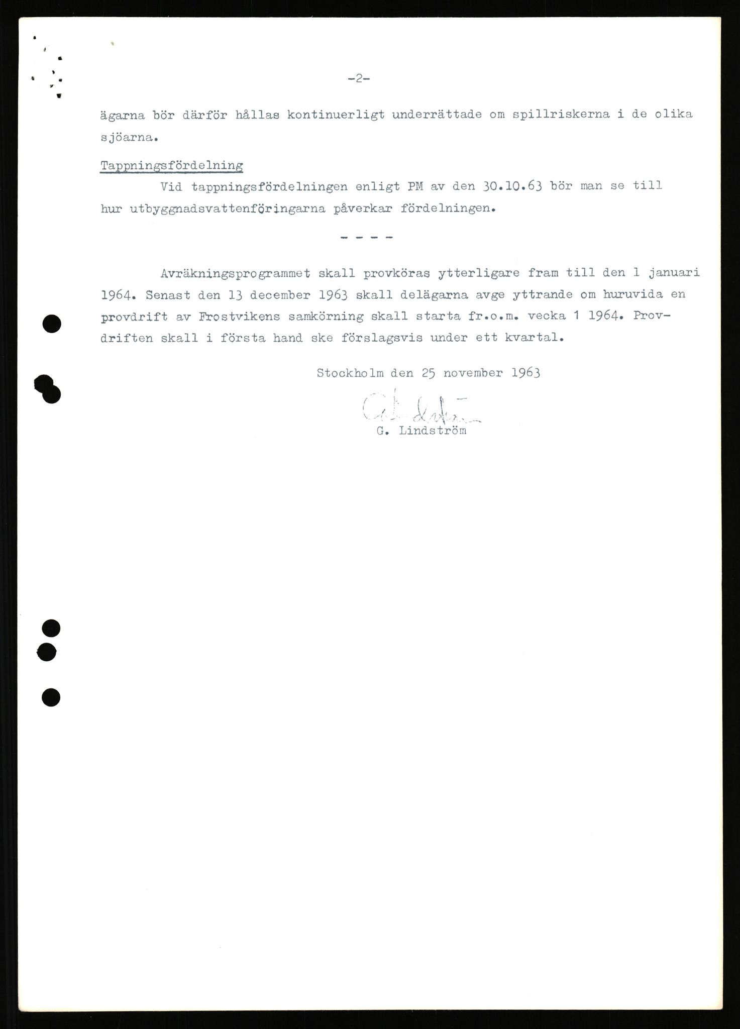 NVE, Administrasjonsdirektoratet 1961-1985, RA/S-6097/D/Dc/Dca/L0088: Limingen / Kvarnbergsvatnet, 1957-1985, p. 36