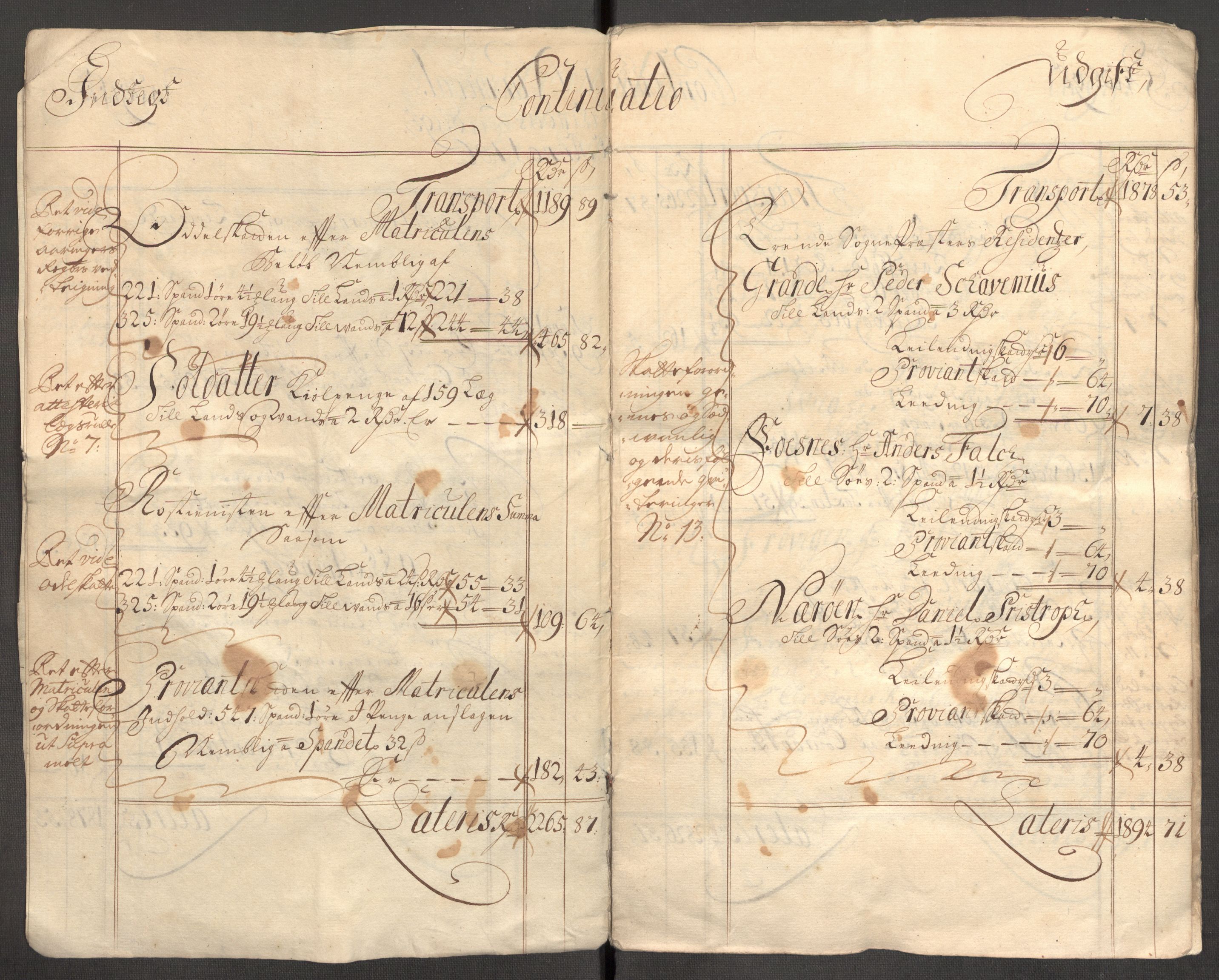 Rentekammeret inntil 1814, Reviderte regnskaper, Fogderegnskap, RA/EA-4092/R64/L4429: Fogderegnskap Namdal, 1705-1706, p. 234