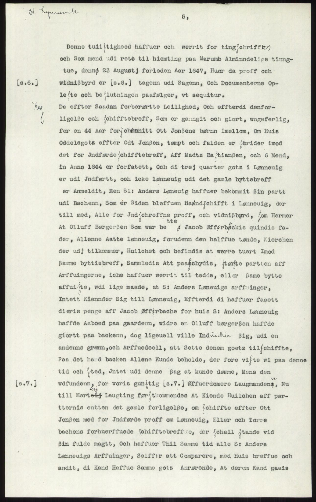 Samlinger til kildeutgivelse, Diplomavskriftsamlingen, AV/RA-EA-4053/H/Ha, p. 1736