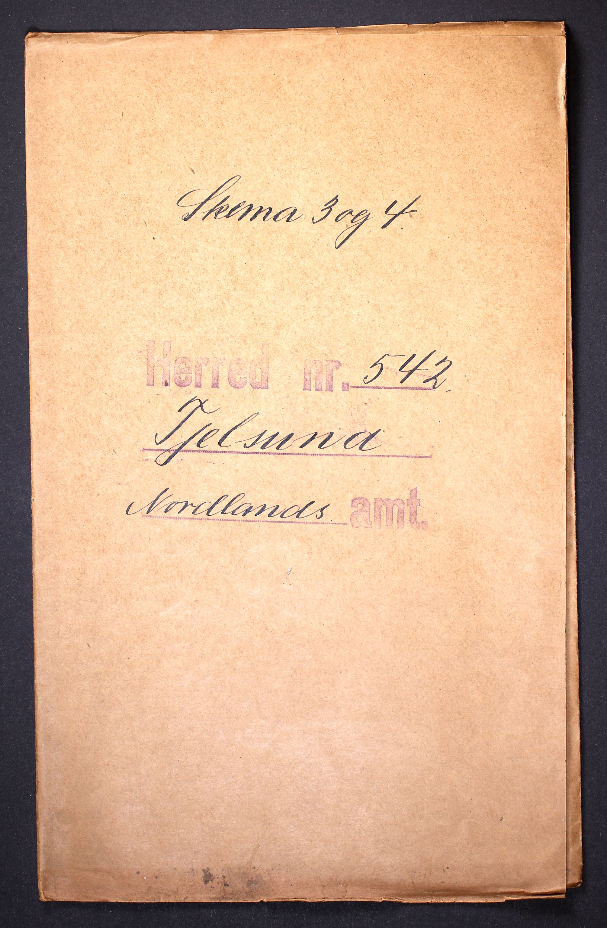 RA, 1910 census for Tjeldsund, 1910, p. 1