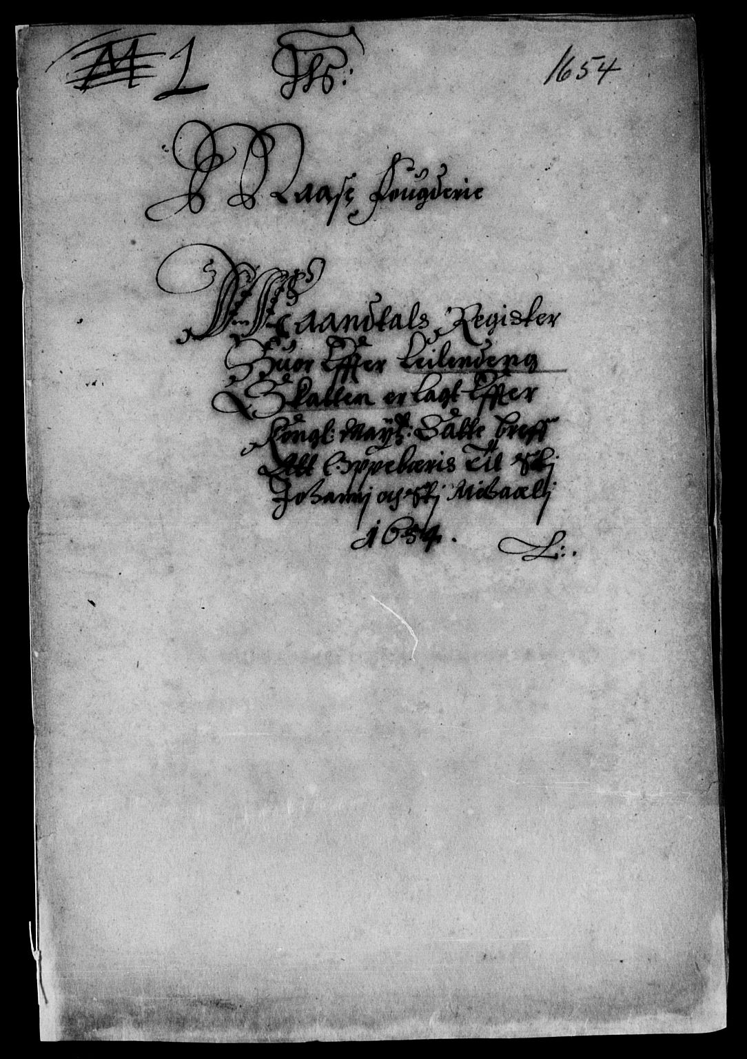 Rentekammeret inntil 1814, Reviderte regnskaper, Lensregnskaper, RA/EA-5023/R/Rb/Rba/L0222: Akershus len, 1654-1655