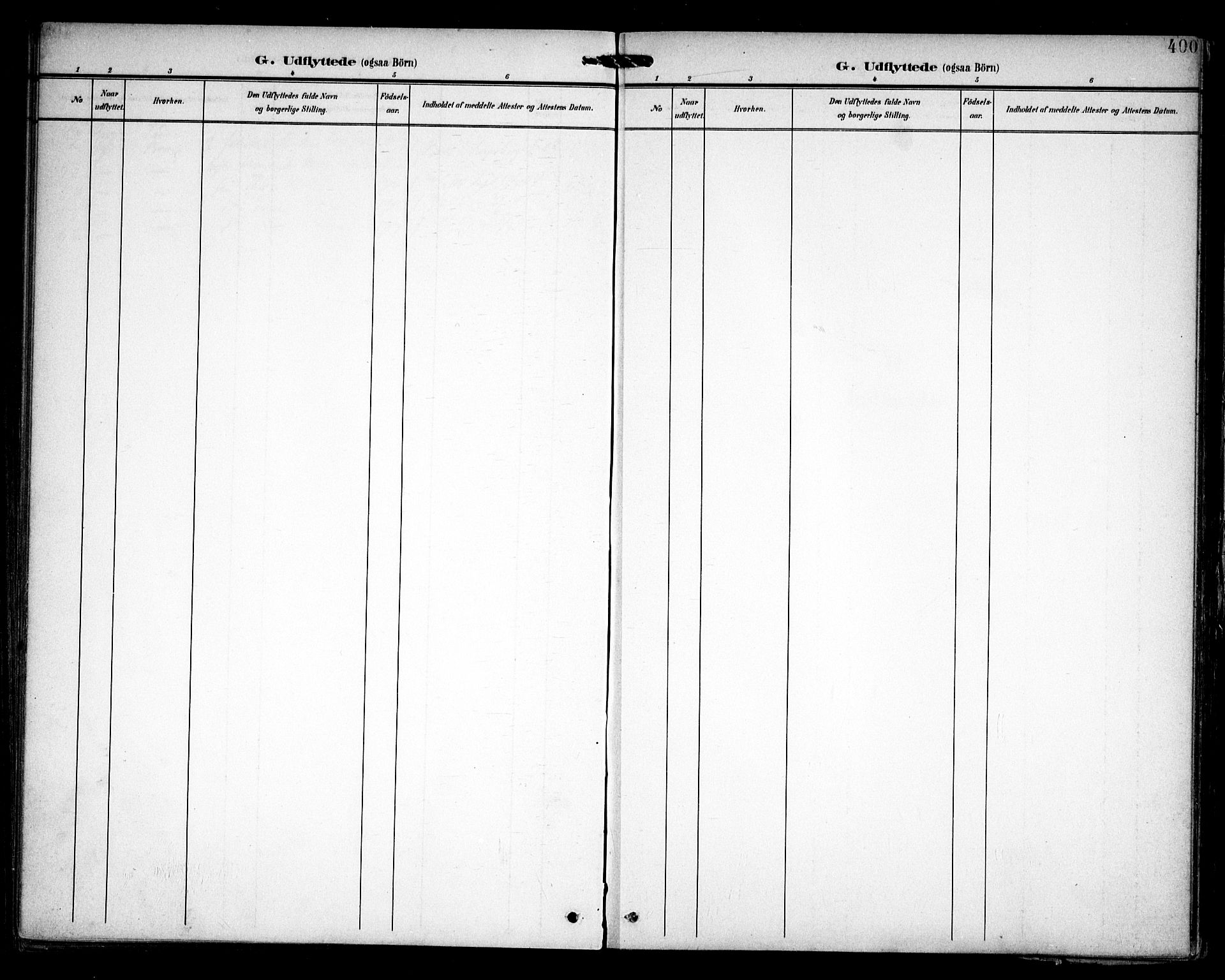 Sarpsborg prestekontor Kirkebøker, SAO/A-2006/F/Fa/L0006: Parish register (official) no. 6, 1900-1909, p. 400