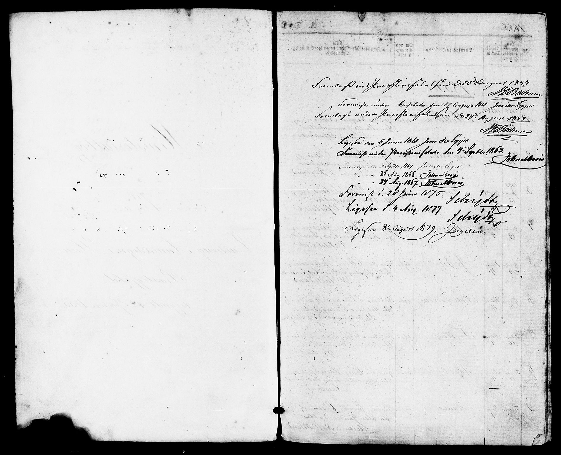 Hå sokneprestkontor, SAST/A-101801/001/30BA/L0009: Parish register (official) no. A 8, 1855-1878