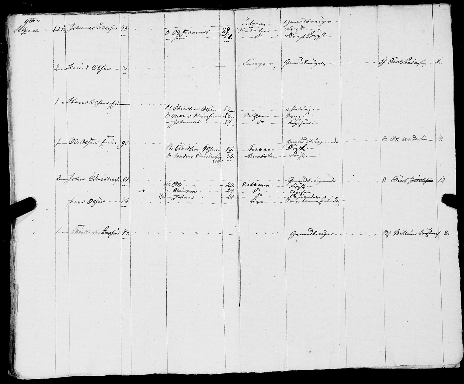 Fylkesmannen i Nordland, AV/SAT-A-0499/1.1/R/Ra/L0019: Innrulleringsmanntall for Skjerstad, 1808-1836, p. 136