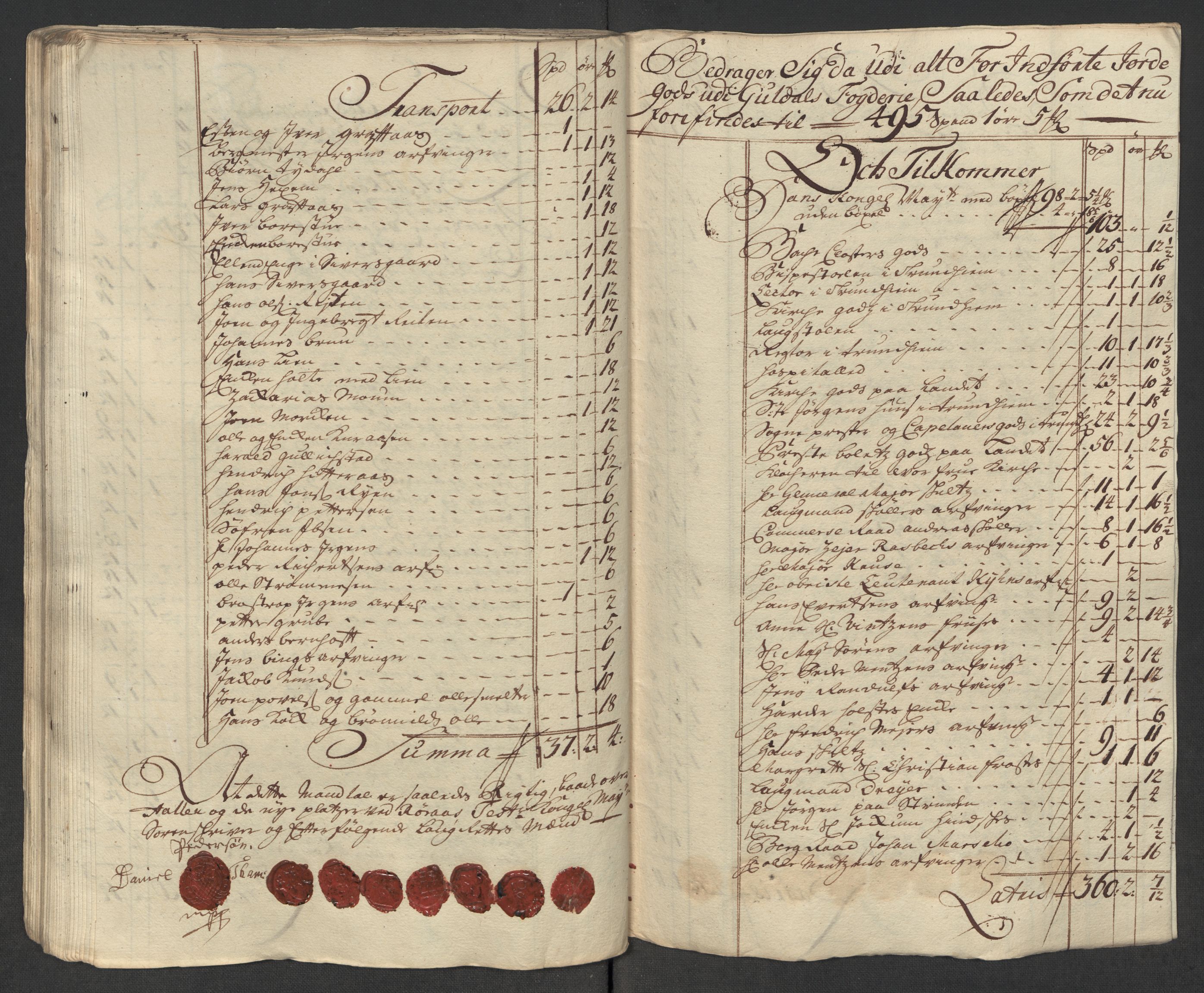 Rentekammeret inntil 1814, Reviderte regnskaper, Fogderegnskap, AV/RA-EA-4092/R60/L3966: Fogderegnskap Orkdal og Gauldal, 1715, p. 279