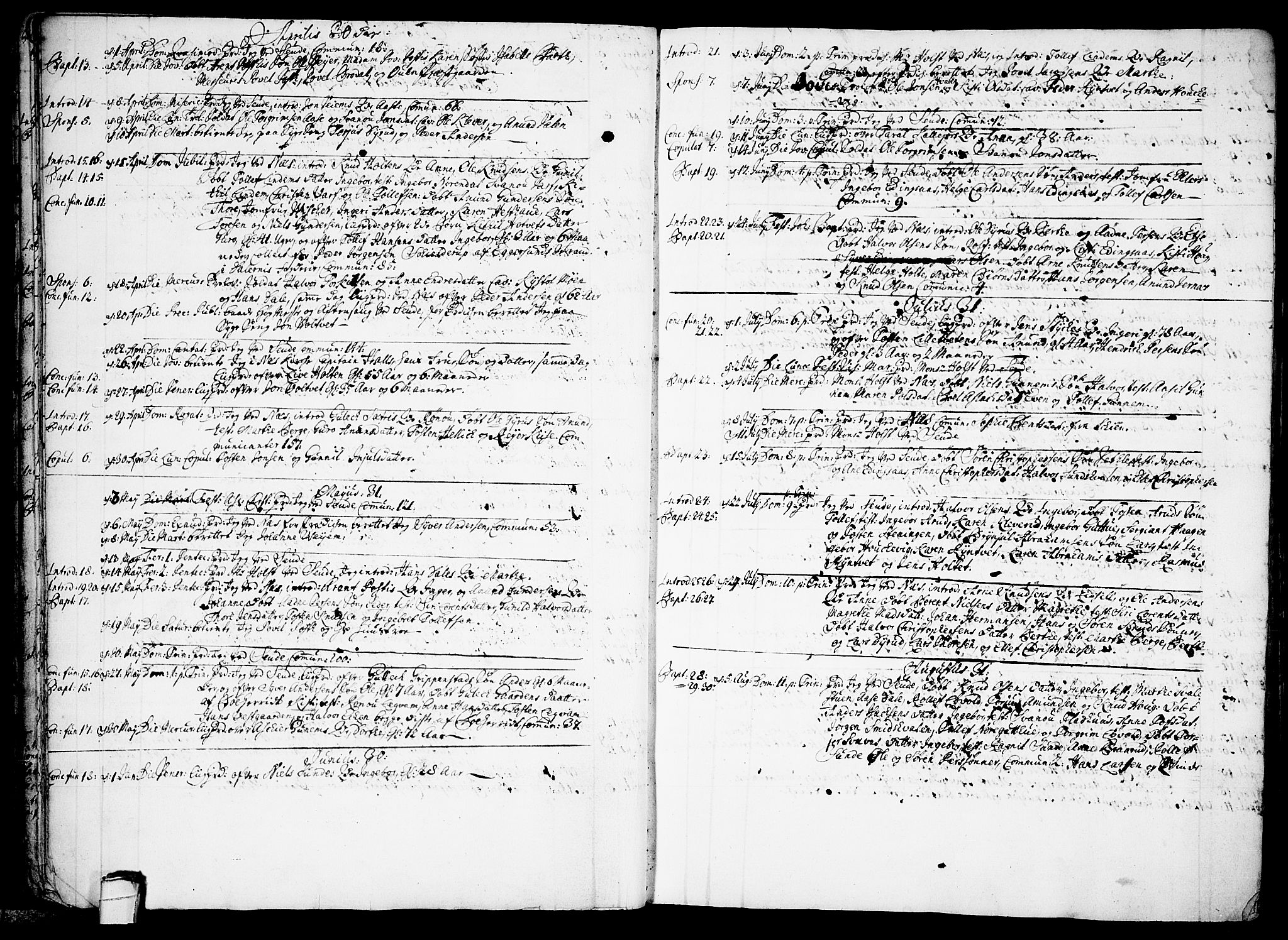 Sauherad kirkebøker, AV/SAKO-A-298/F/Fa/L0003: Parish register (official) no. I 3, 1722-1766