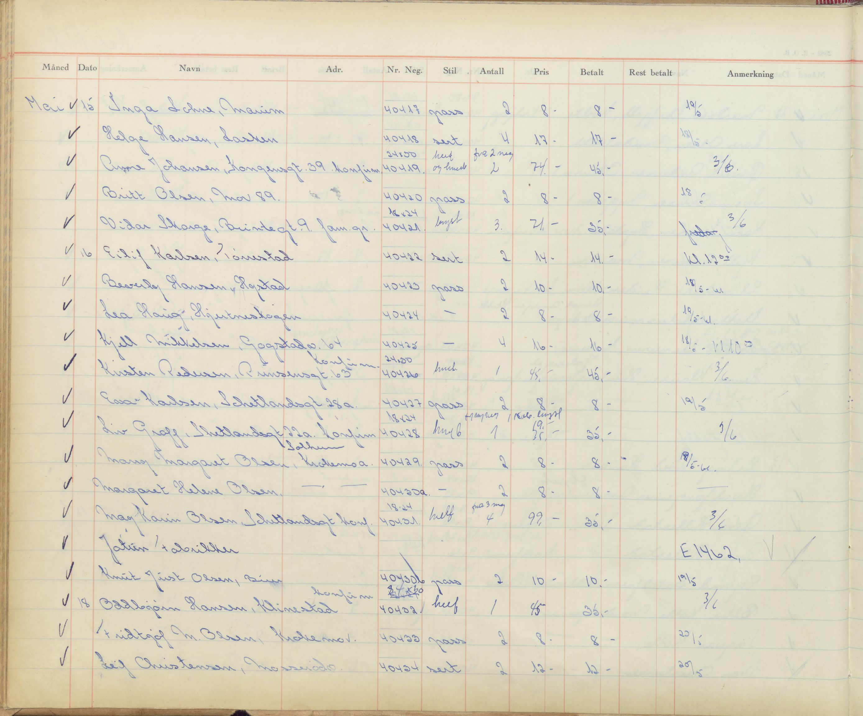 Pa 1494 - Jørgensen, Antonius. Fotograf, VEMU/A-2760/F/Fb, 1927-1984, p. 2407