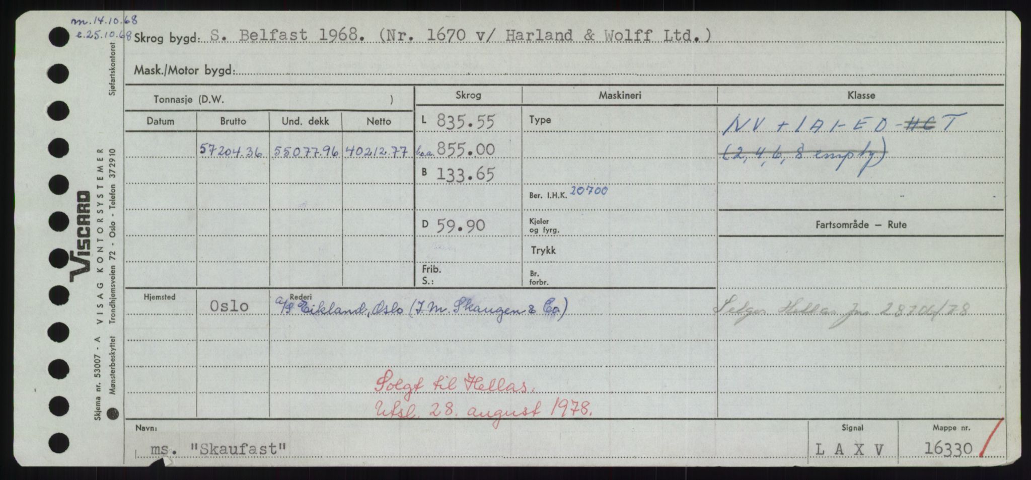 Sjøfartsdirektoratet med forløpere, Skipsmålingen, RA/S-1627/H/Hd/L0034: Fartøy, Sk-Slå, p. 113