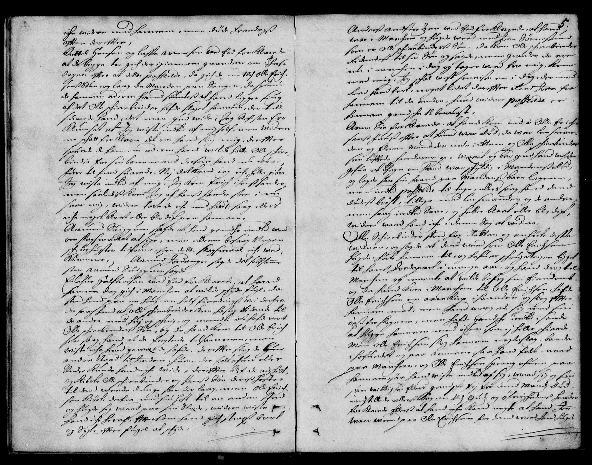 Indre Sogn tingrett, AV/SAB-A-3301/1/F/Fa/L0025: Tingbok 25, 1704-1707, p. 4b-5a