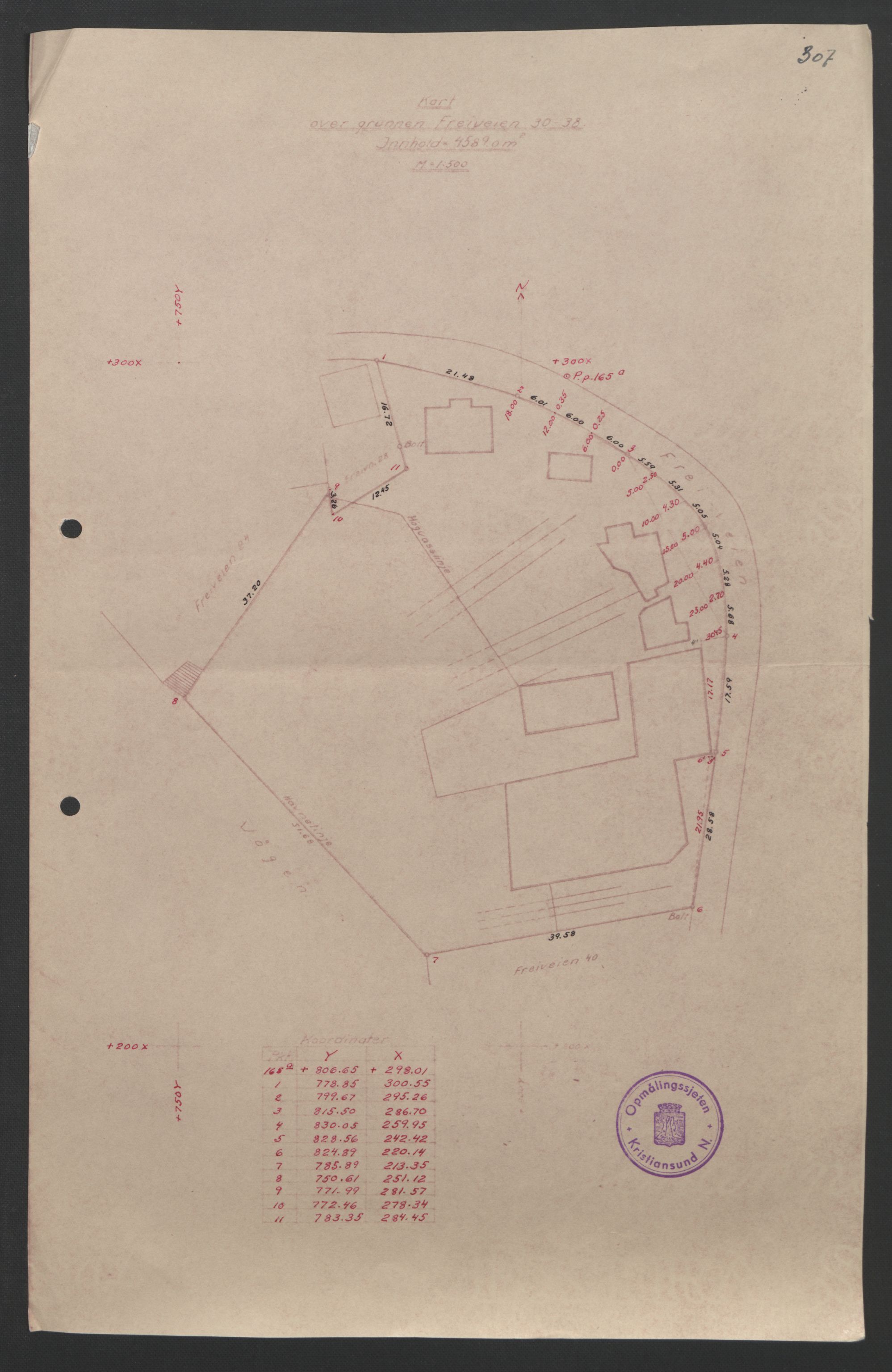 Kristiansund byfogd, AV/SAT-A-4587/A/27: Mortgage book no. 37, 1942-1945, Diary no: : 585/1945