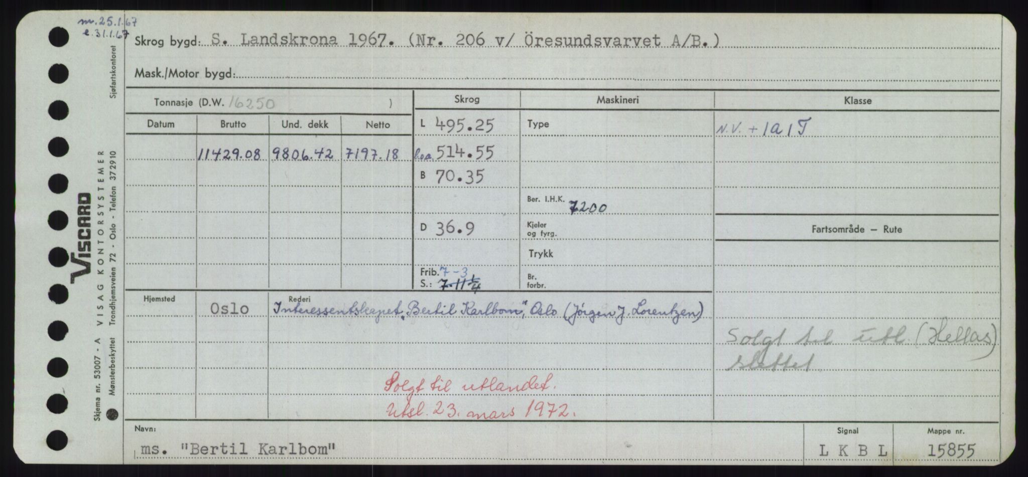 Sjøfartsdirektoratet med forløpere, Skipsmålingen, AV/RA-S-1627/H/Hd/L0003: Fartøy, B-Bev, p. 897