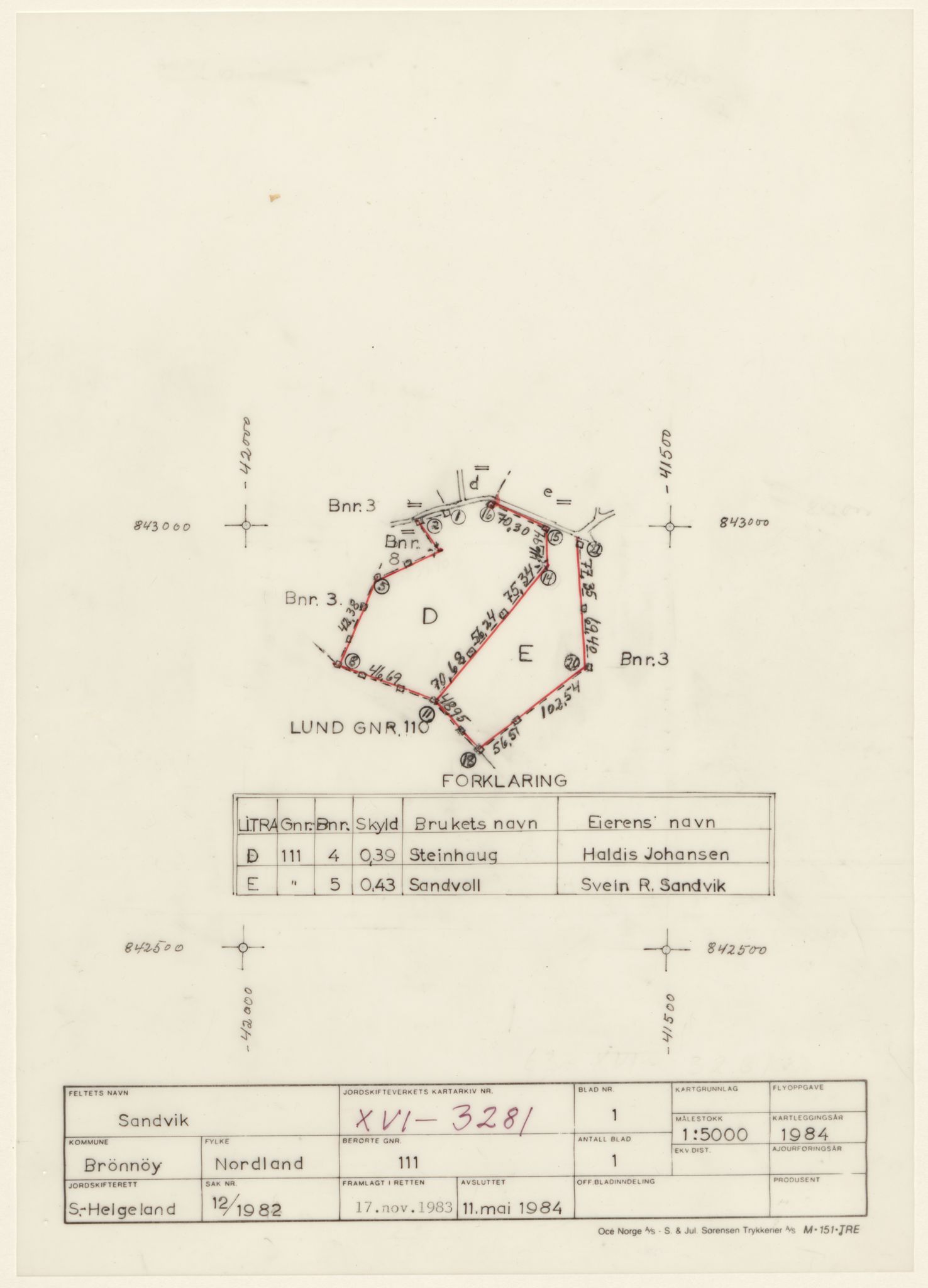 Jordskifteverkets kartarkiv, RA/S-3929/T, 1859-1988, p. 4280