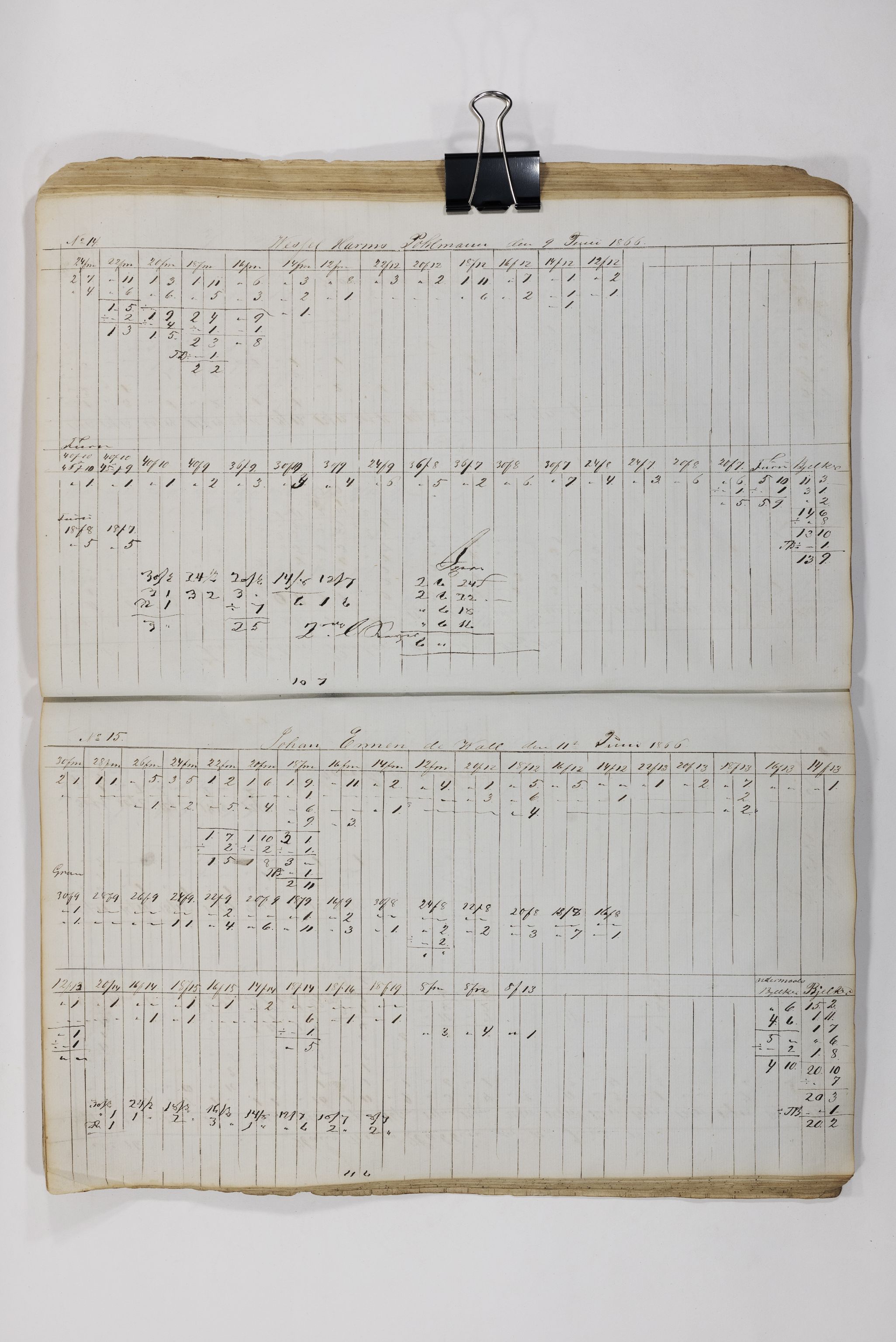 Blehr/ Kjellestad, TEMU/TGM-A-1212/E/Eb/L0010: Ladnings Liste, 1863-1868, p. 62