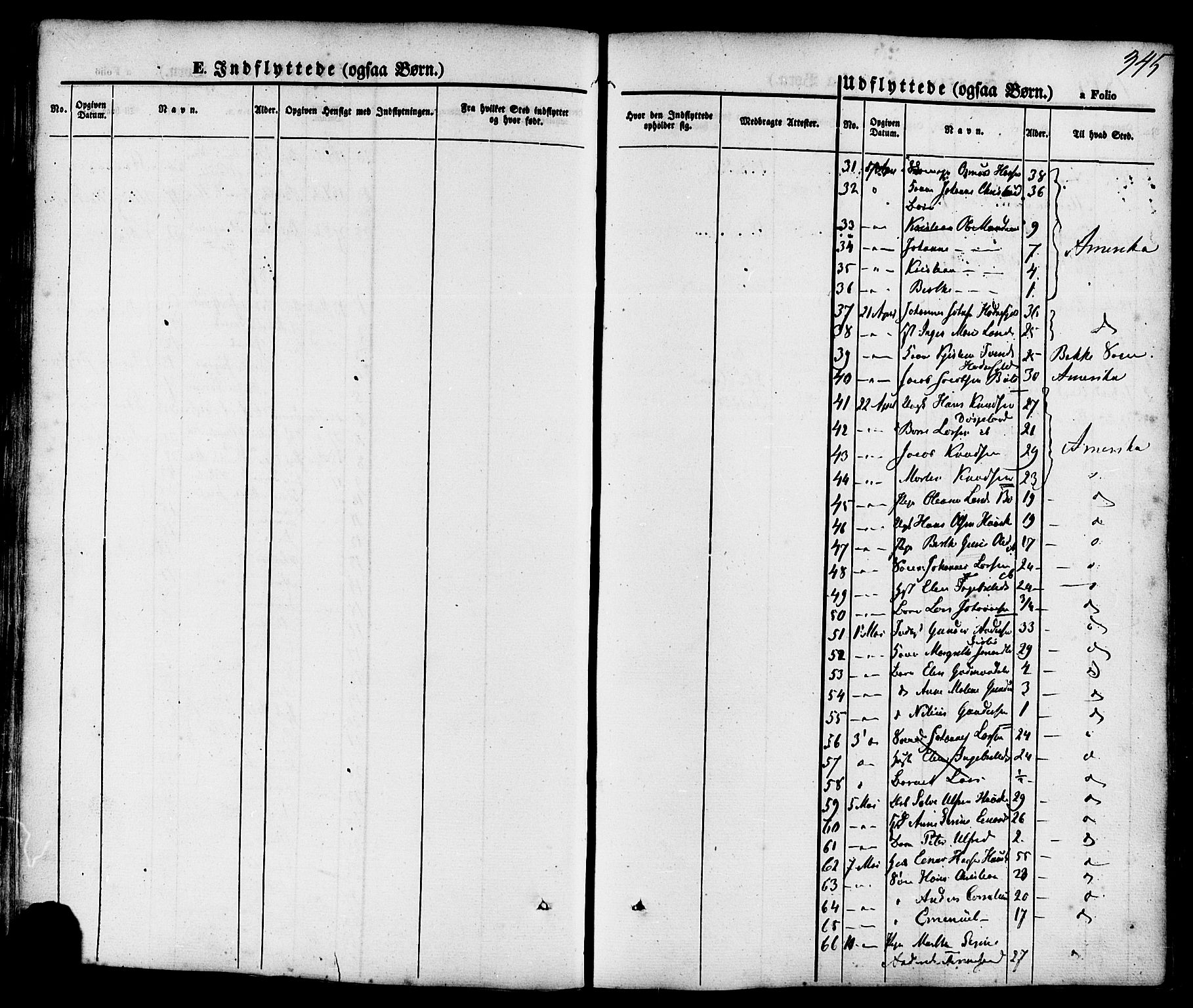 Rennesøy sokneprestkontor, AV/SAST-A -101827/H/Ha/Haa/L0006: Parish register (official) no. A 6, 1860-1878, p. 345